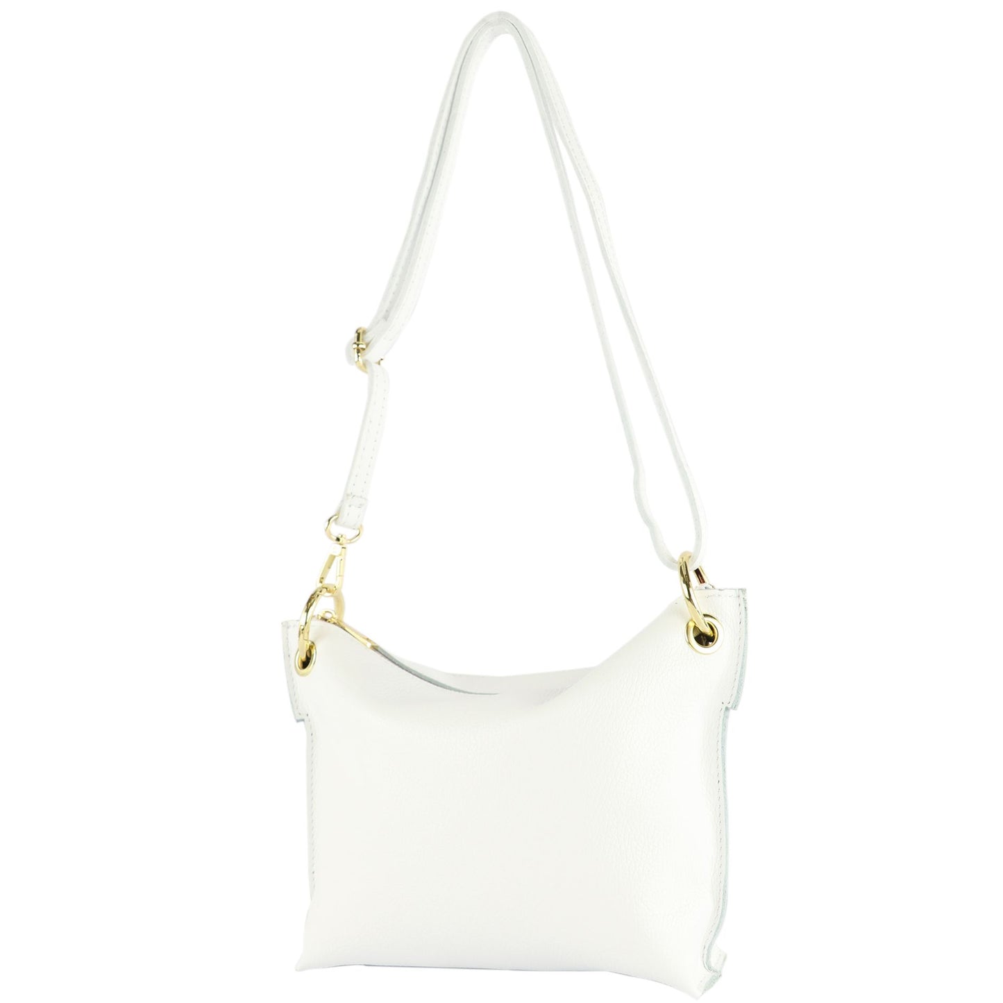 modamoda de - T243 - ital. Umhängetasche Klein Small aus Leder