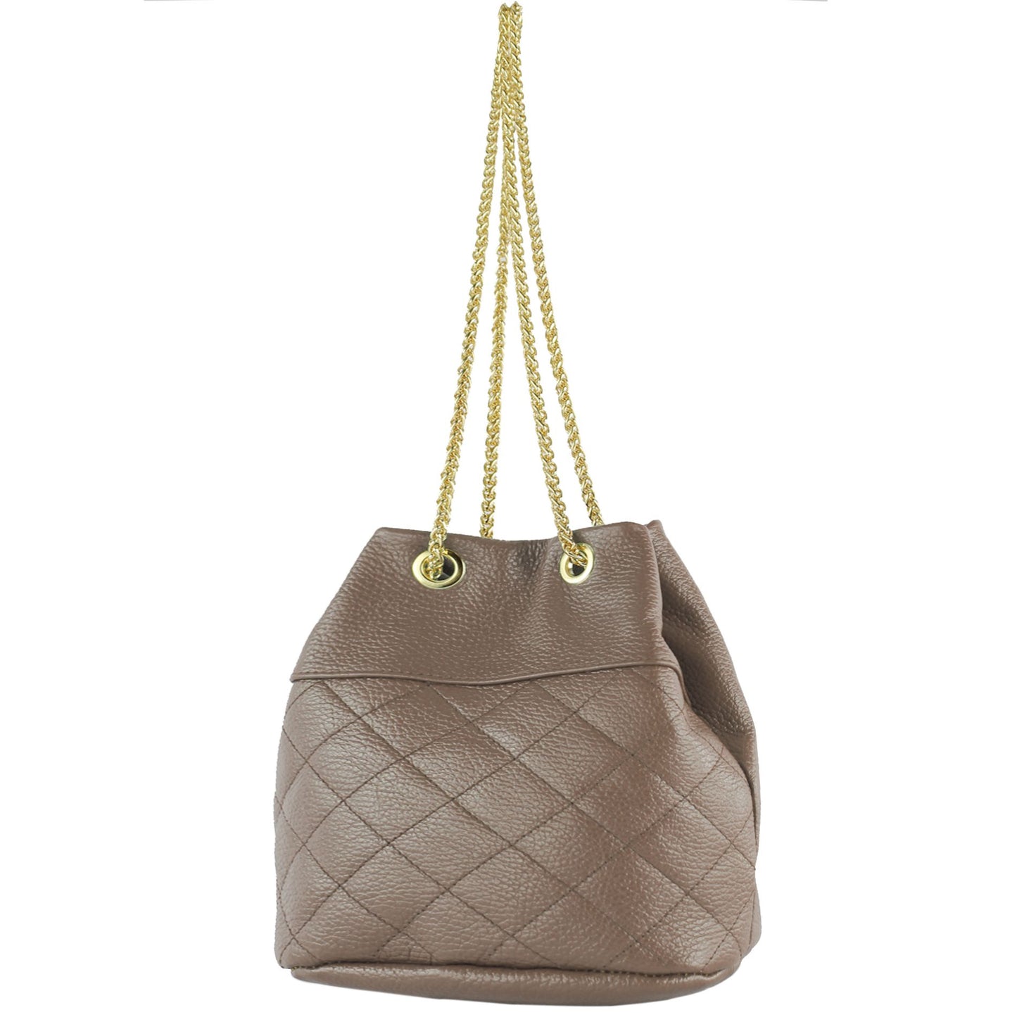 modamoda de T245 Damen Leder Beuteltasche Schultertasche handmade in Italy