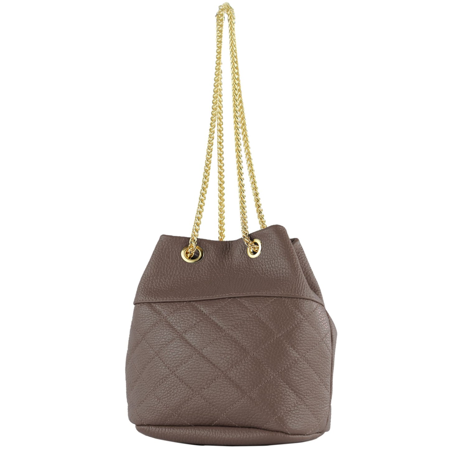 modamoda de T245 Damen Leder Beuteltasche Schultertasche handmade in Italy