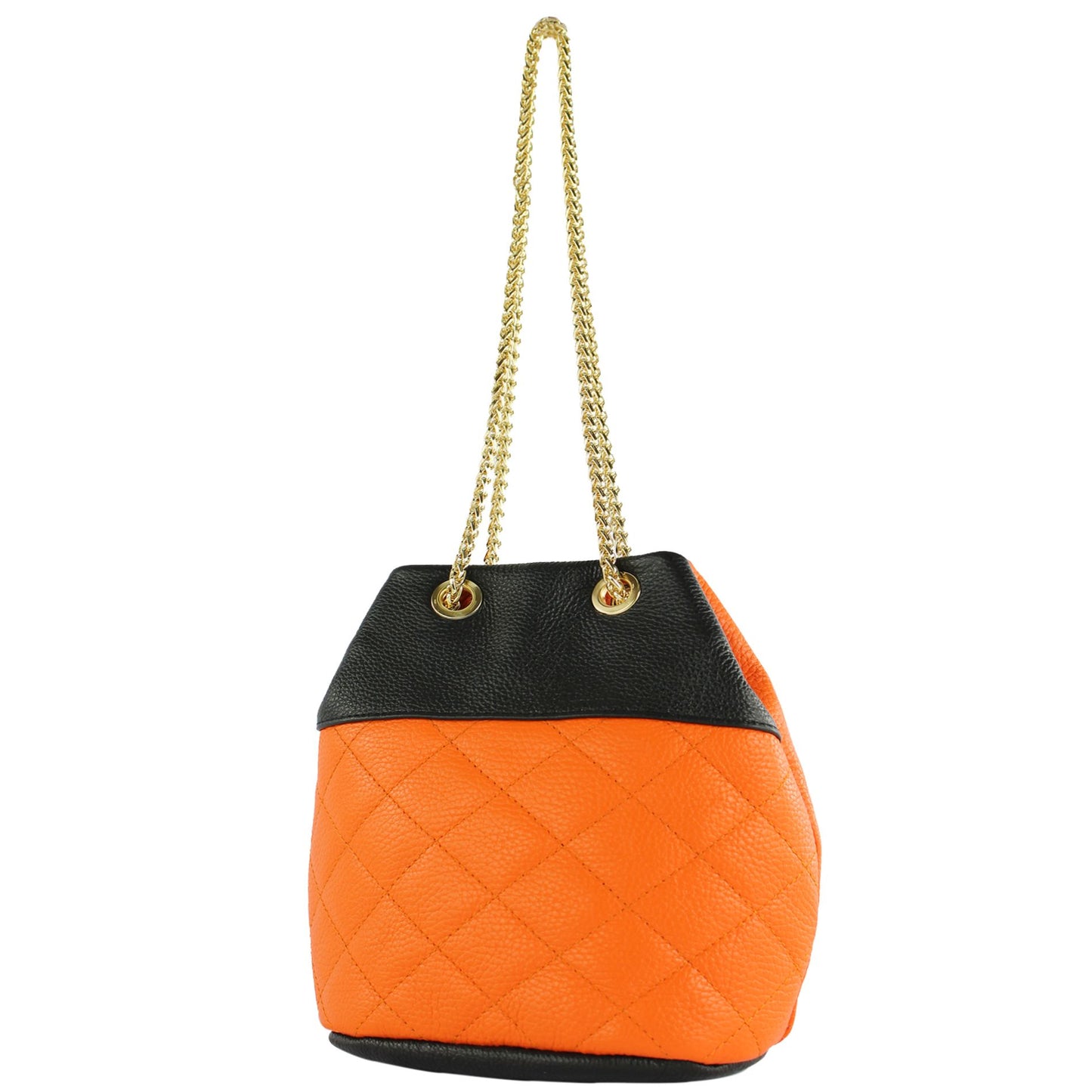 modamoda de T245 Damen Leder Beuteltasche Schultertasche handmade in Italy