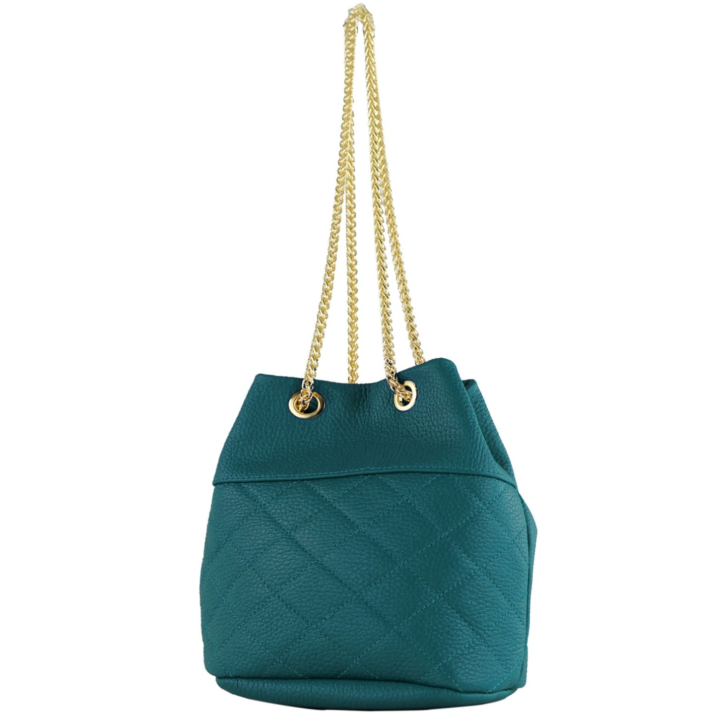 modamoda de T245 Damen Leder Beuteltasche Schultertasche handmade in Italy