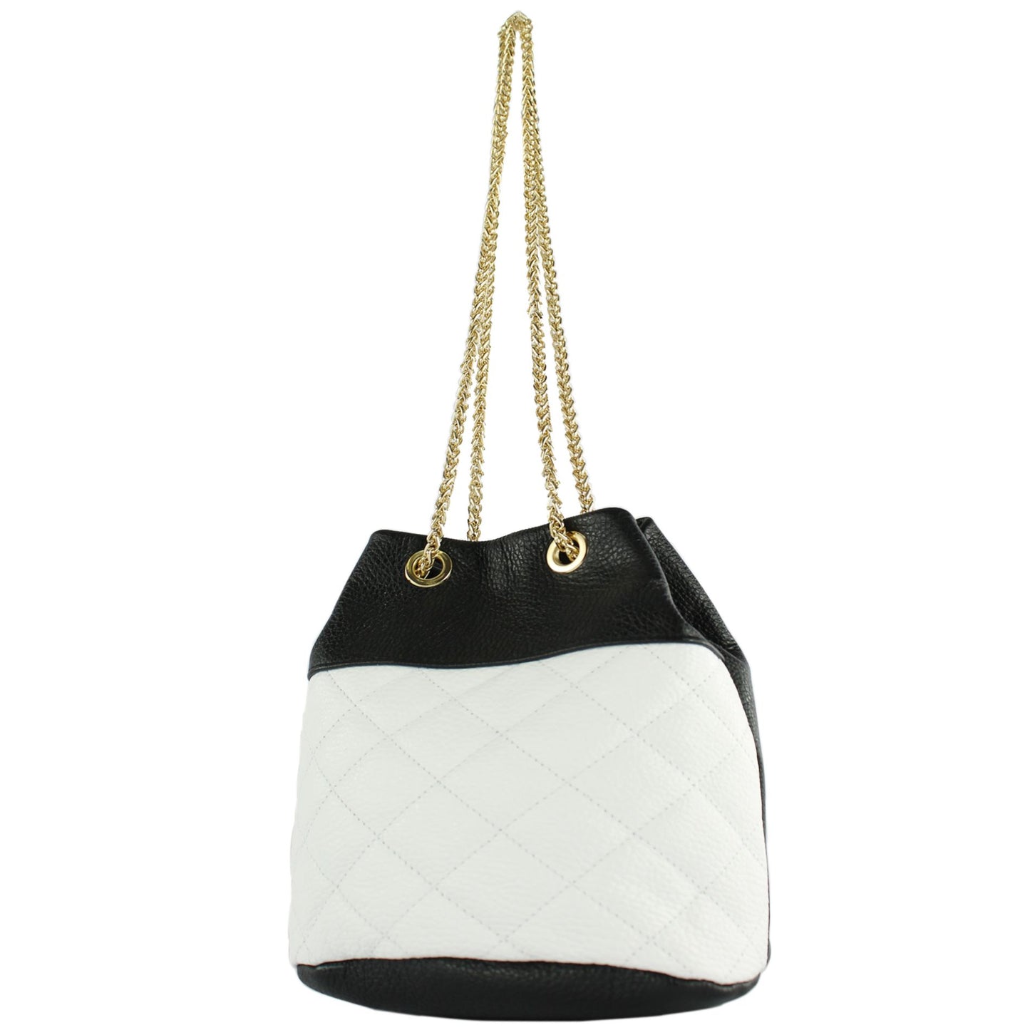 modamoda de T245 Damen Leder Beuteltasche Schultertasche handmade in Italy