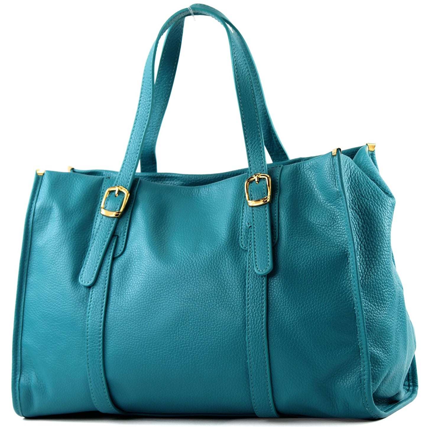 modamoda de - T26 -  ital Schultertasche aus Leder