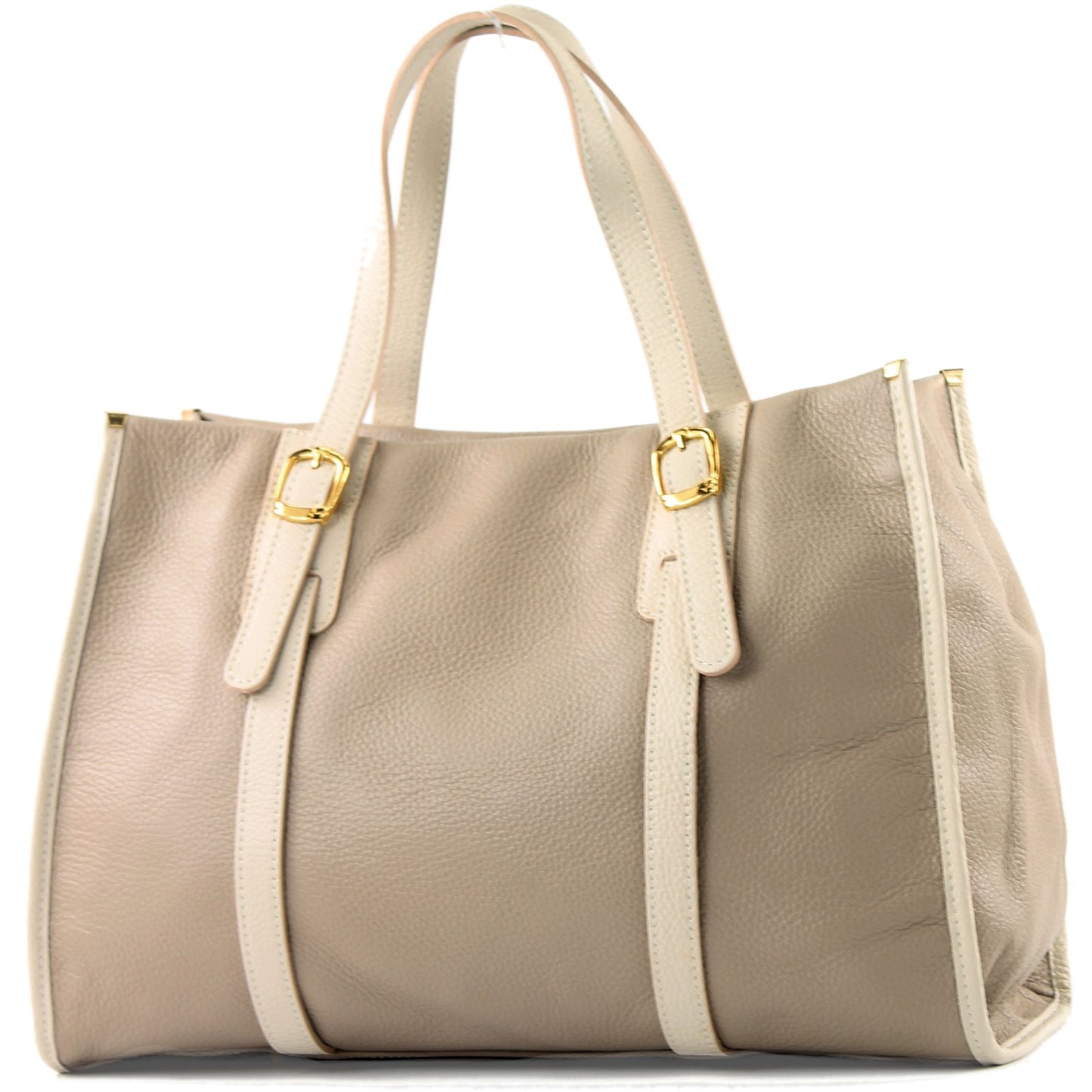 modamoda de - T26 -  ital Schultertasche aus Leder