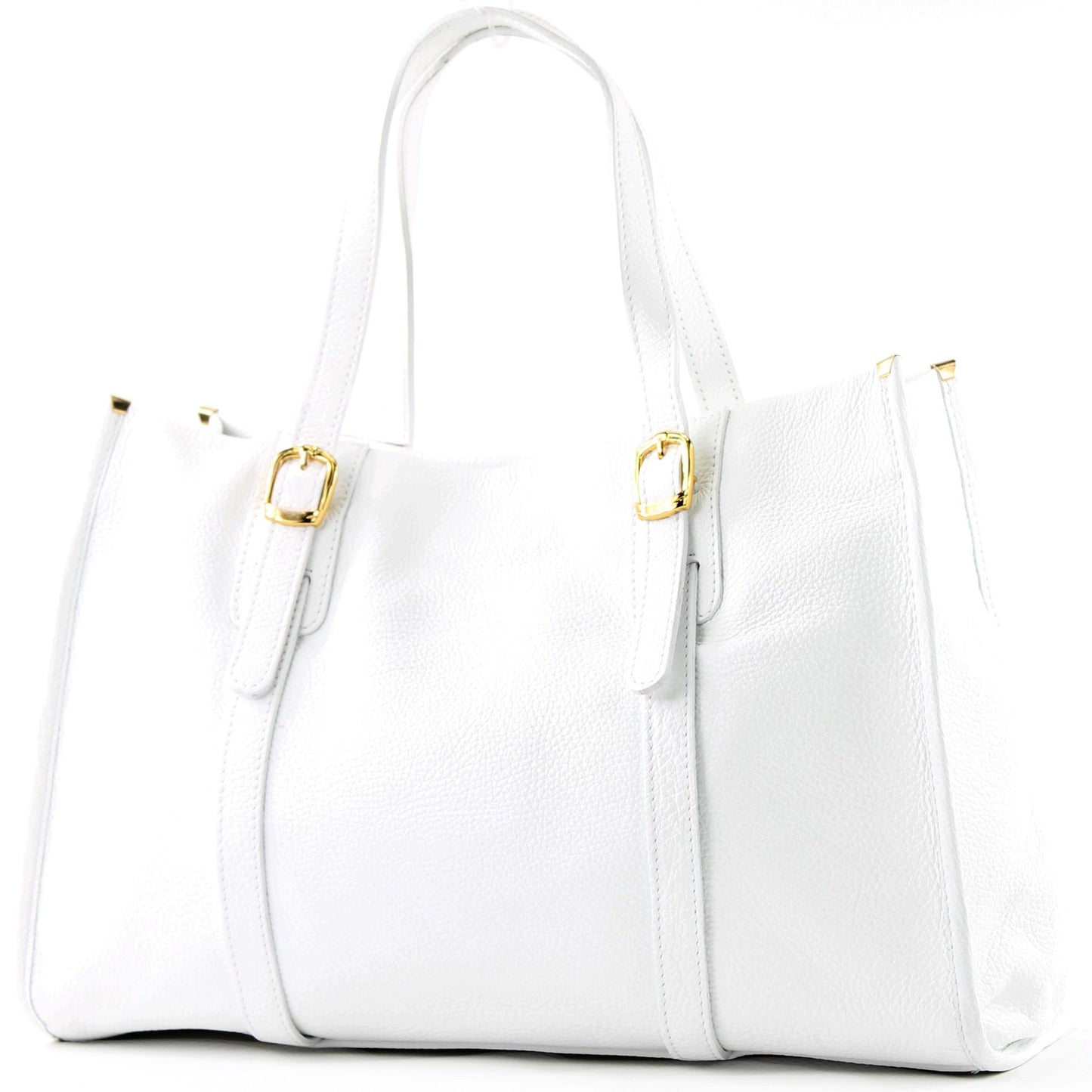 modamoda de - T26 -  ital Schultertasche aus Leder