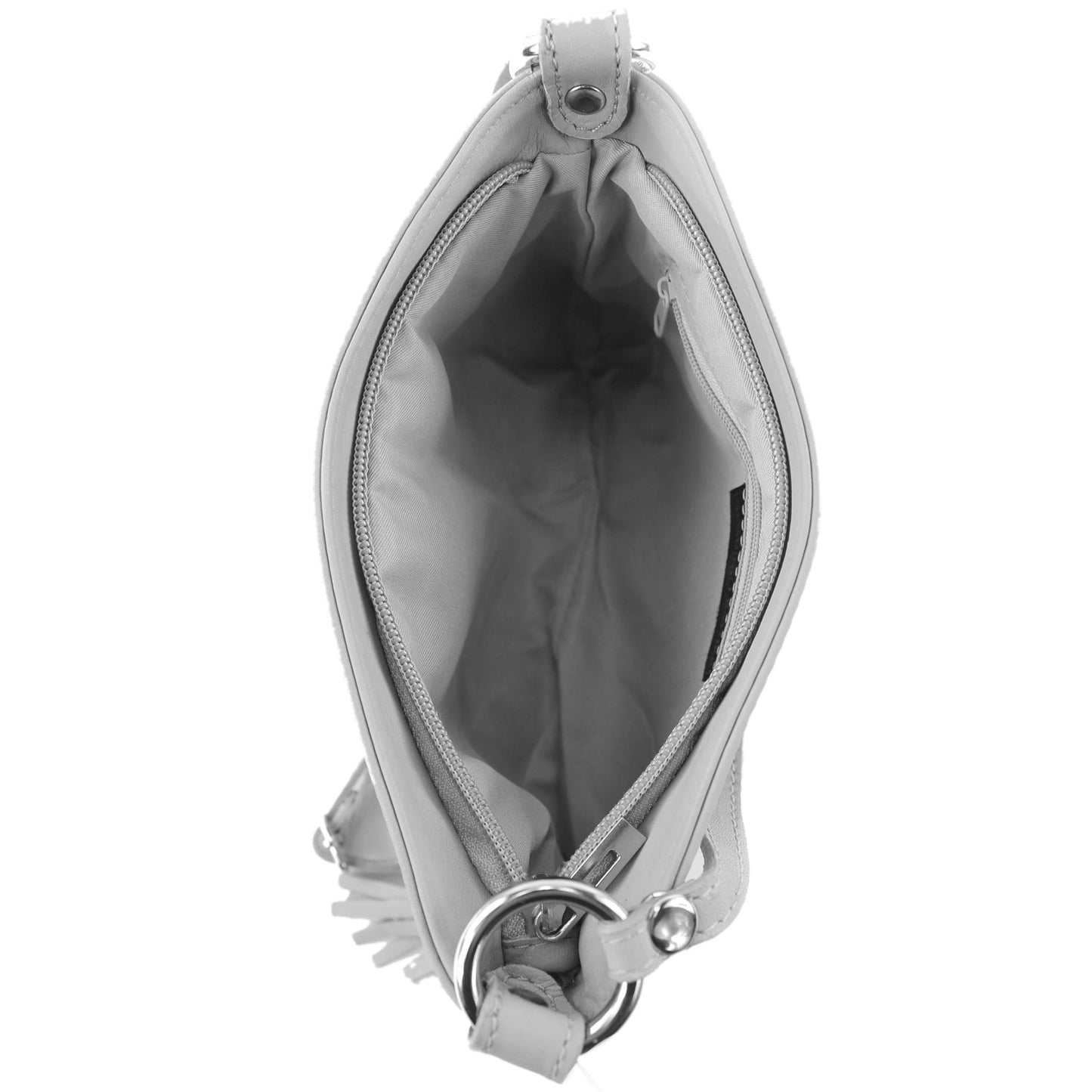 modamoda de - T32 - ital Umhängetasche Klein aus Nappaleder