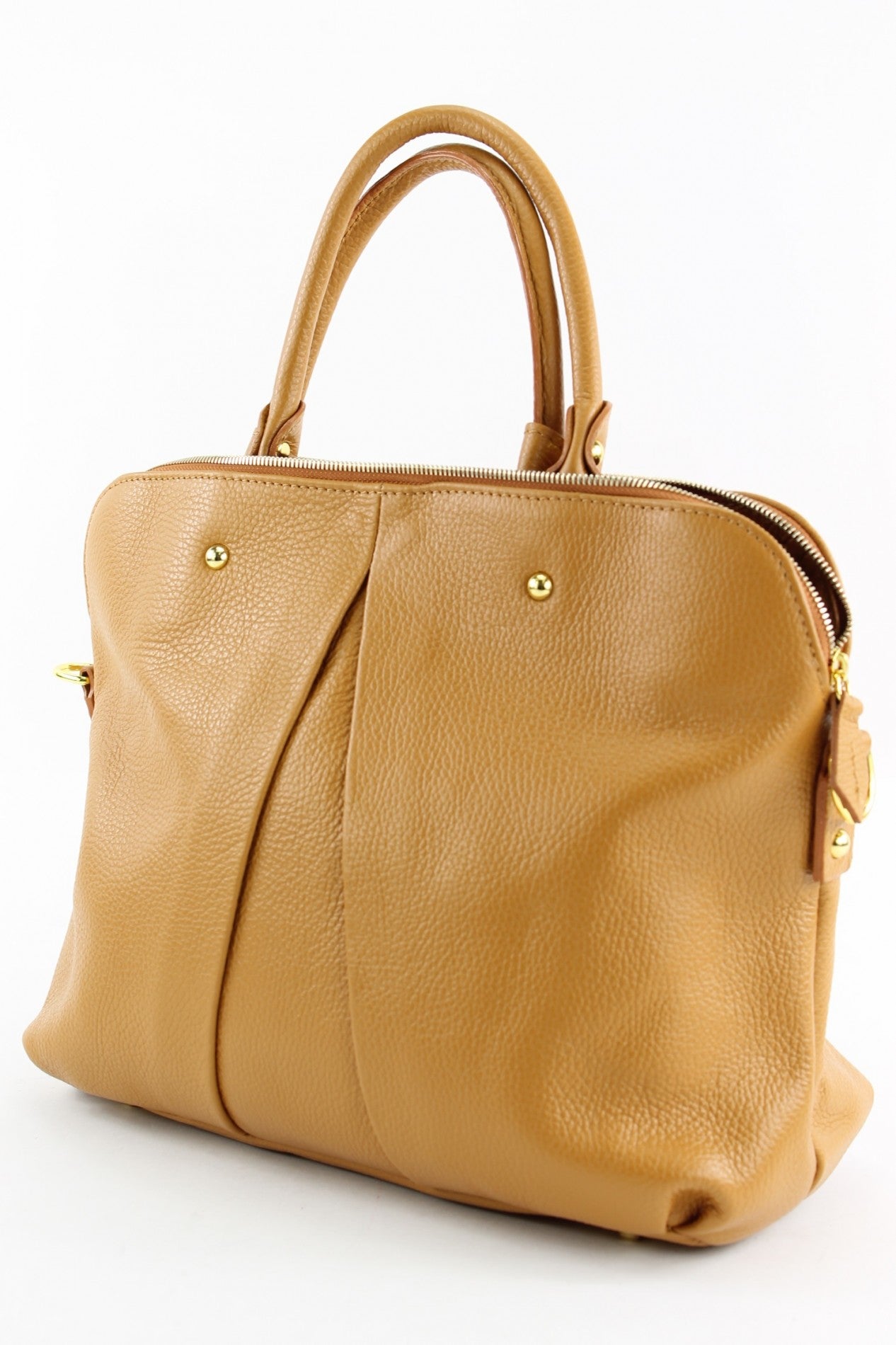 modamoda de - T39 - ital Handtasche aus Echt Leder