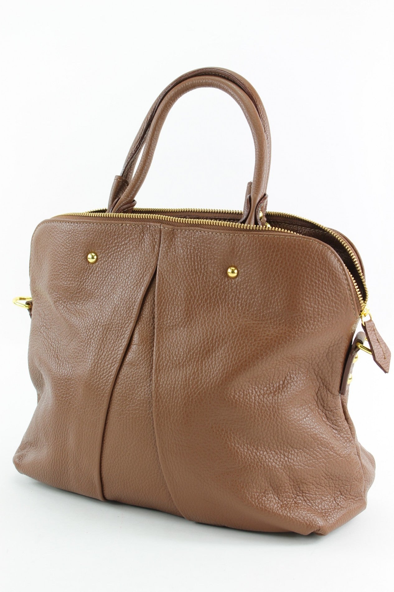 modamoda de - T39 - ital Handtasche aus Echt Leder