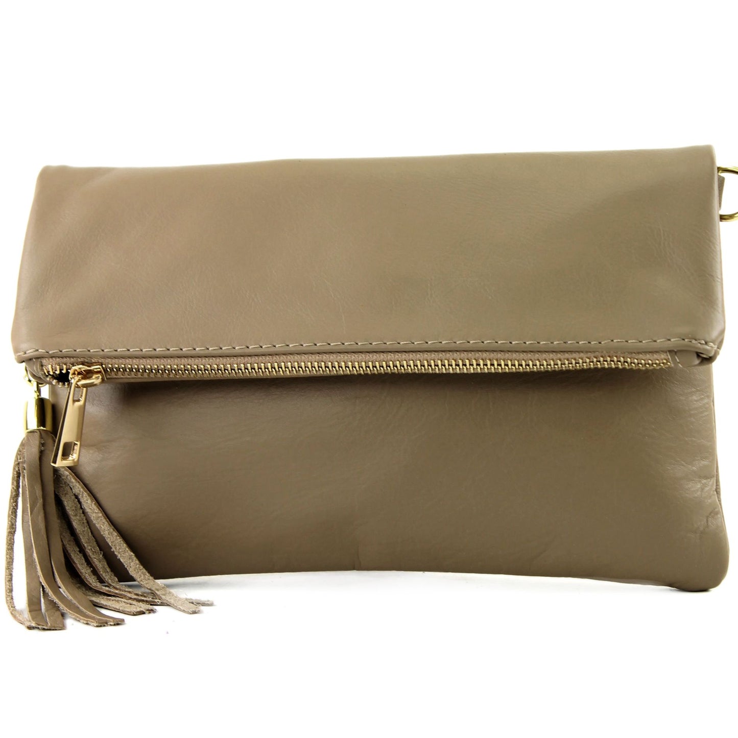 modamoda de - T54 - ital Kleine Clutch aus Nappaleder