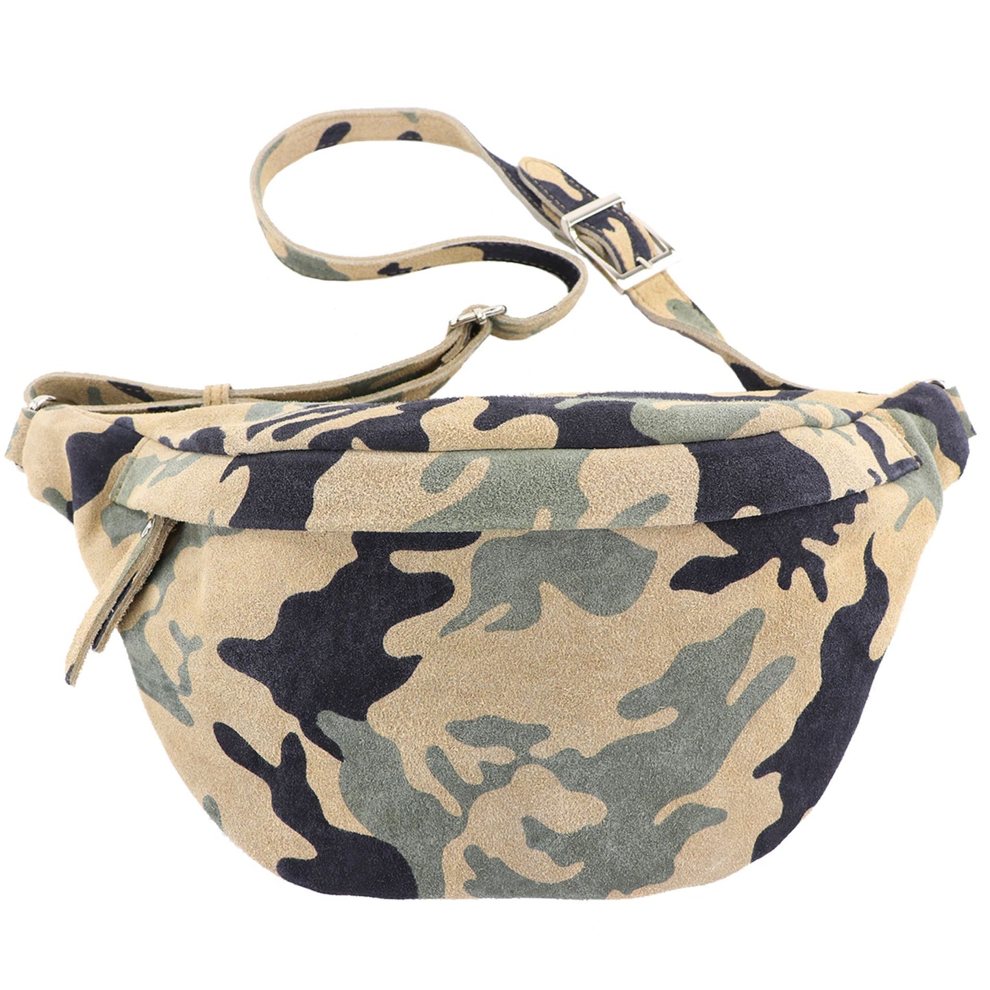 modamoda de - T77 -  ital. Hüfttasche Bauchtasche Brusttasche Large aus weichem Leder