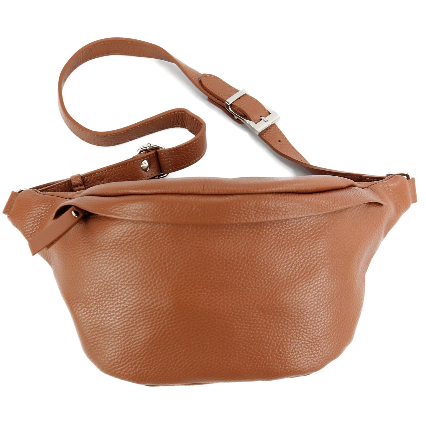 modamoda de - T77 -  ital. Hüfttasche Bauchtasche Brusttasche Large aus weichem Leder