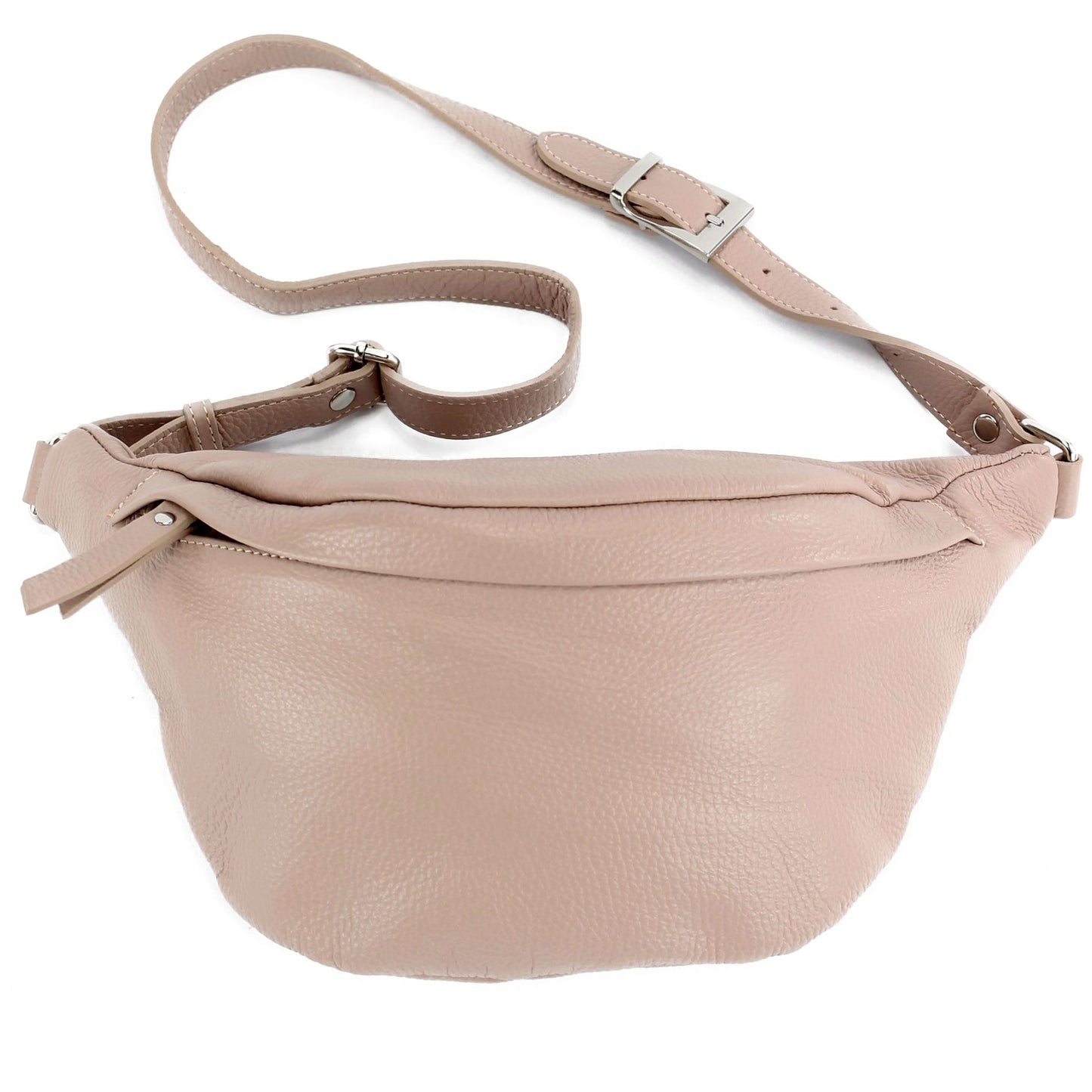 modamoda de - T77 -  ital. Hüfttasche Bauchtasche Brusttasche Large aus weichem Leder