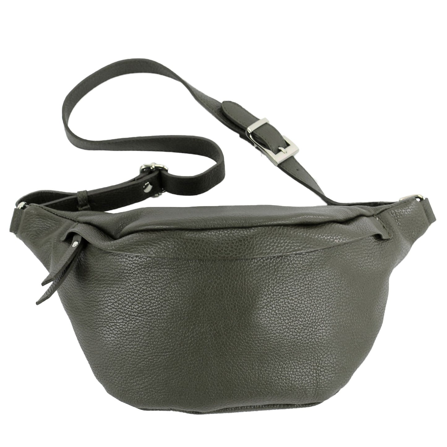 modamoda de - T77 -  ital. Hüfttasche Bauchtasche Brusttasche Large aus weichem Leder