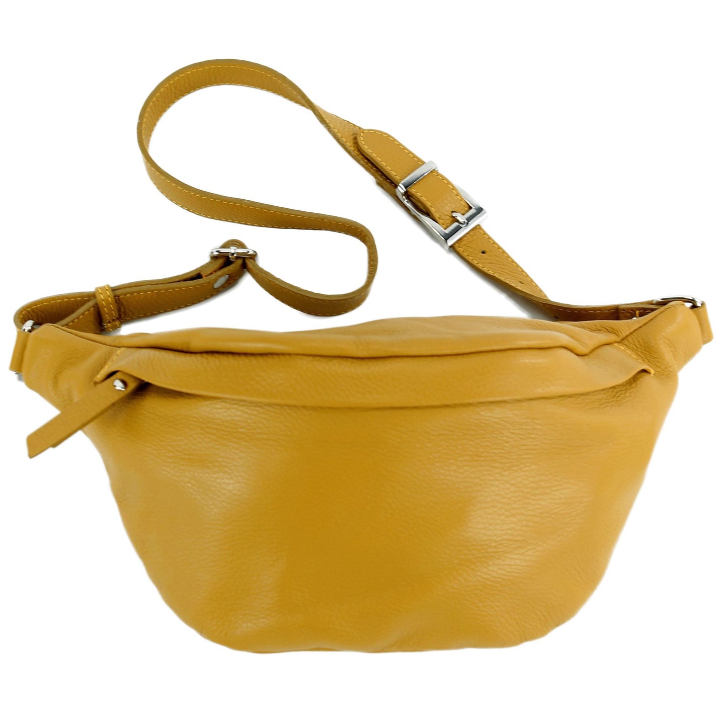 modamoda de - T77 -  ital. Hüfttasche Bauchtasche Brusttasche Large aus weichem Leder