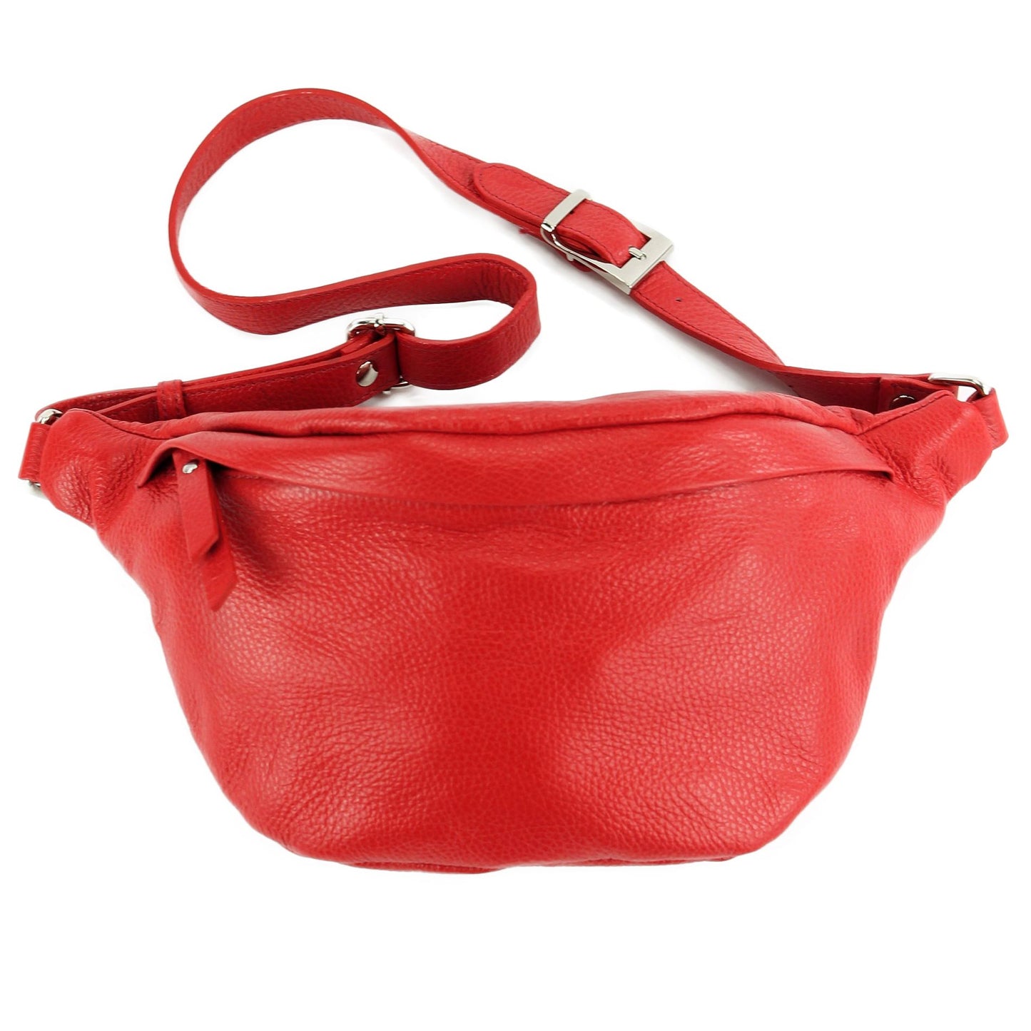 modamoda de - T77 -  ital. Hüfttasche Bauchtasche Brusttasche Large aus weichem Leder