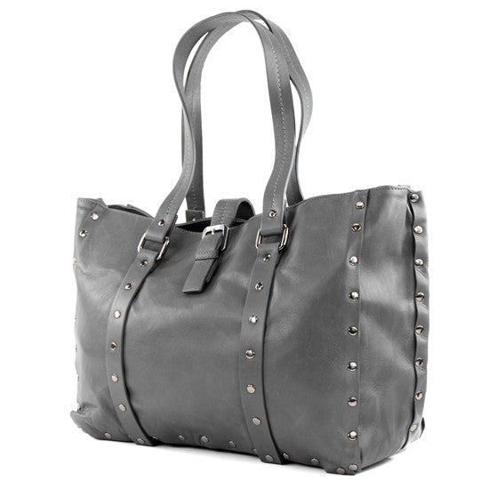 modamoda de - T89 - ital Shopper aus Nappaleder / Wildleder