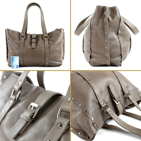 modamoda de - T89 - ital Shopper aus Nappaleder / Wildleder