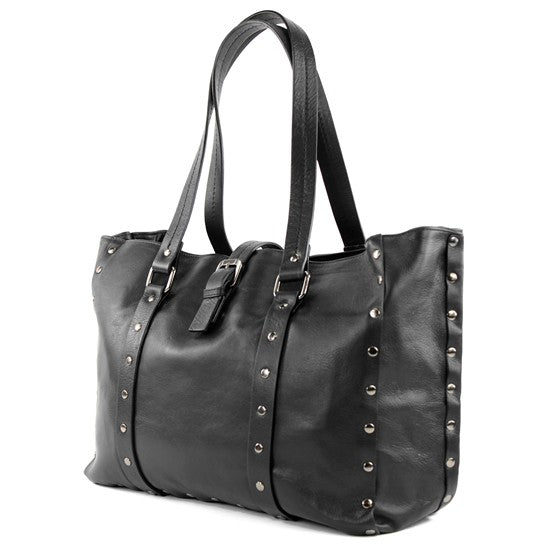 modamoda de - T89 - ital Shopper aus Nappaleder / Wildleder