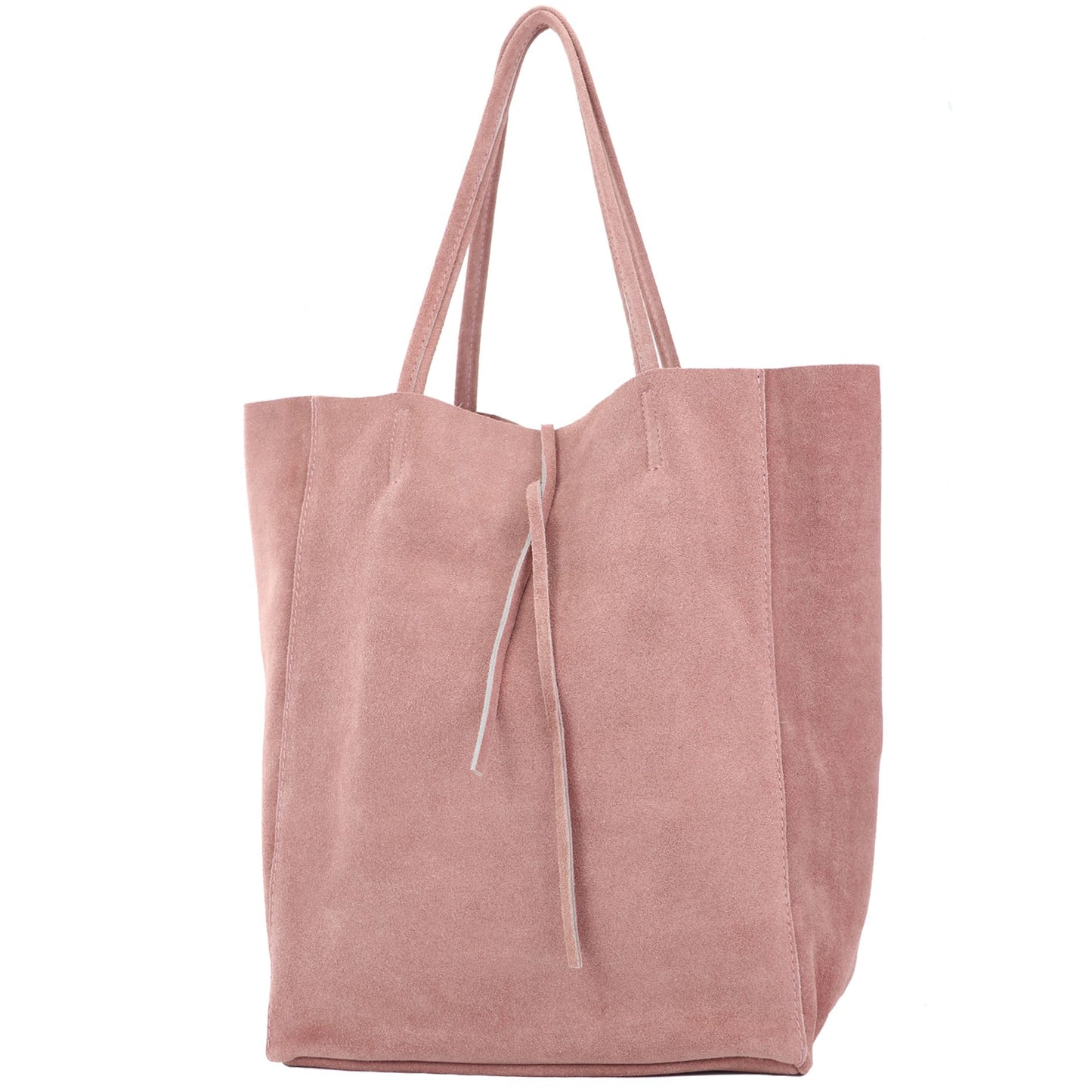 modamoda de T163 Damen Leder Shopper Schultertasche Large mit Innentasche handmade in Italy