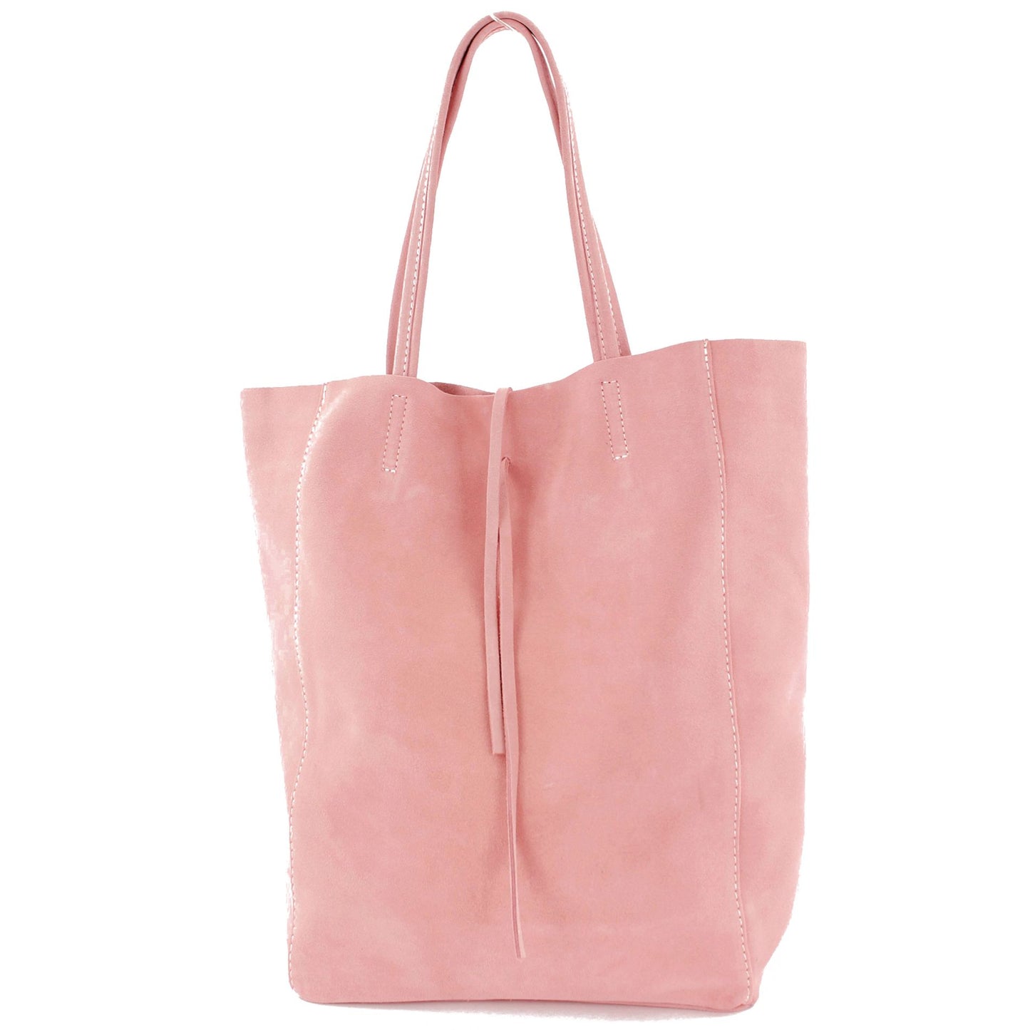 modamoda de T163 Damen Leder Shopper Schultertasche Large mit Innentasche handmade in Italy