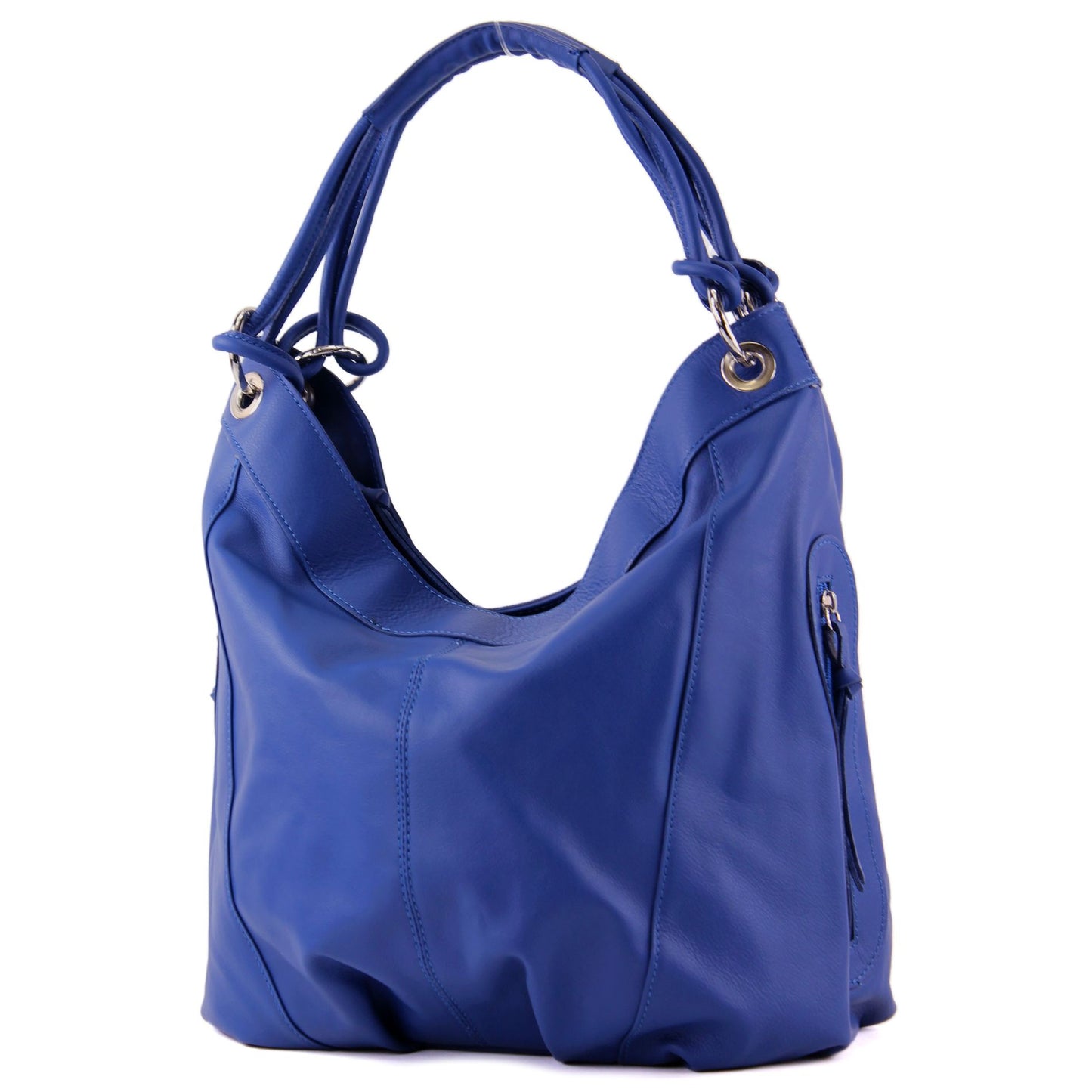 modamoda de - Z18 - ital Damenhandtasche aus Leder/Nappaleder