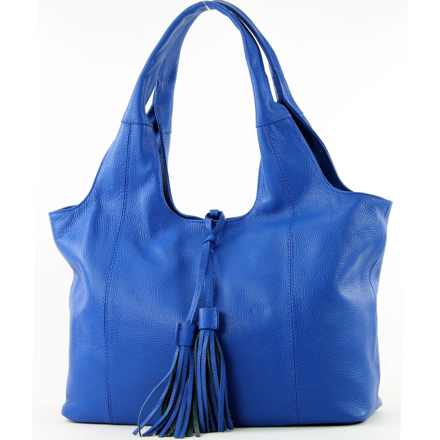 modamoda de - T105 - ital. Schultertasche Groß aus Leder