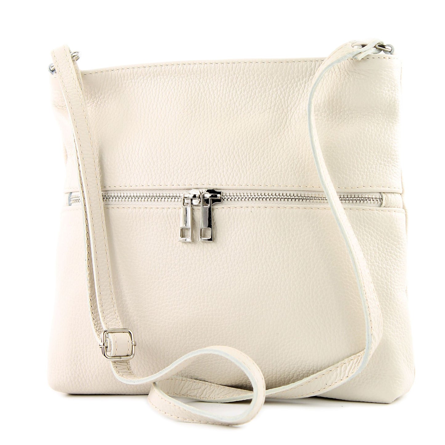 modamoda de T144 Damen Leder Umhängetasche Schultertasche Messenger bag handmade in Italy