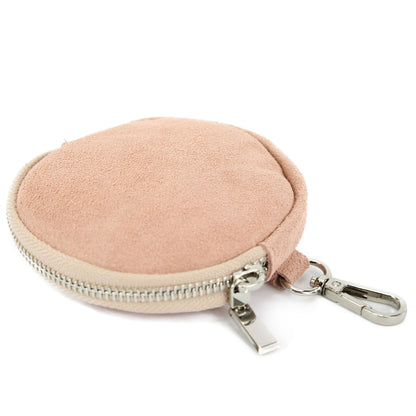 modamoda de -  P08 - ital. Geldbörse Mundschutztasche aus Wildleder Fell
