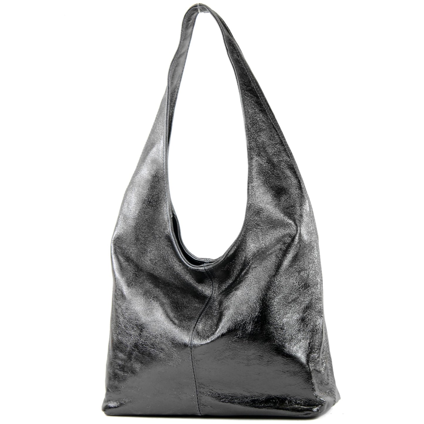 modamoda de T150 Damen Schultertasche Shopper Large aus Wildleder handmade in Italy