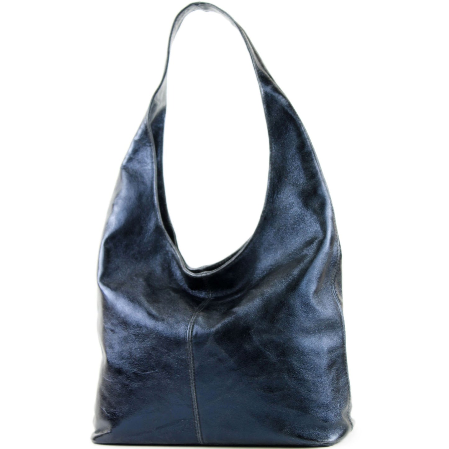 modamoda de T150 Damen Schultertasche Shopper Large aus Wildleder handmade in Italy