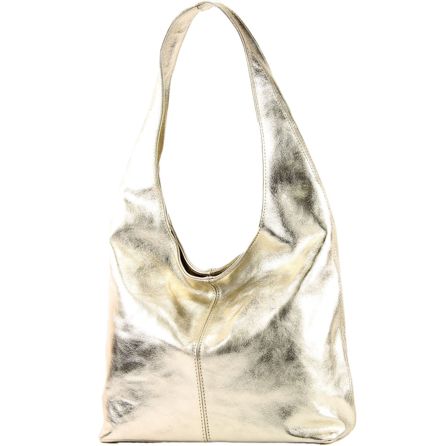 modamoda de T150 Damen Schultertasche Shopper Large aus Wildleder handmade in Italy