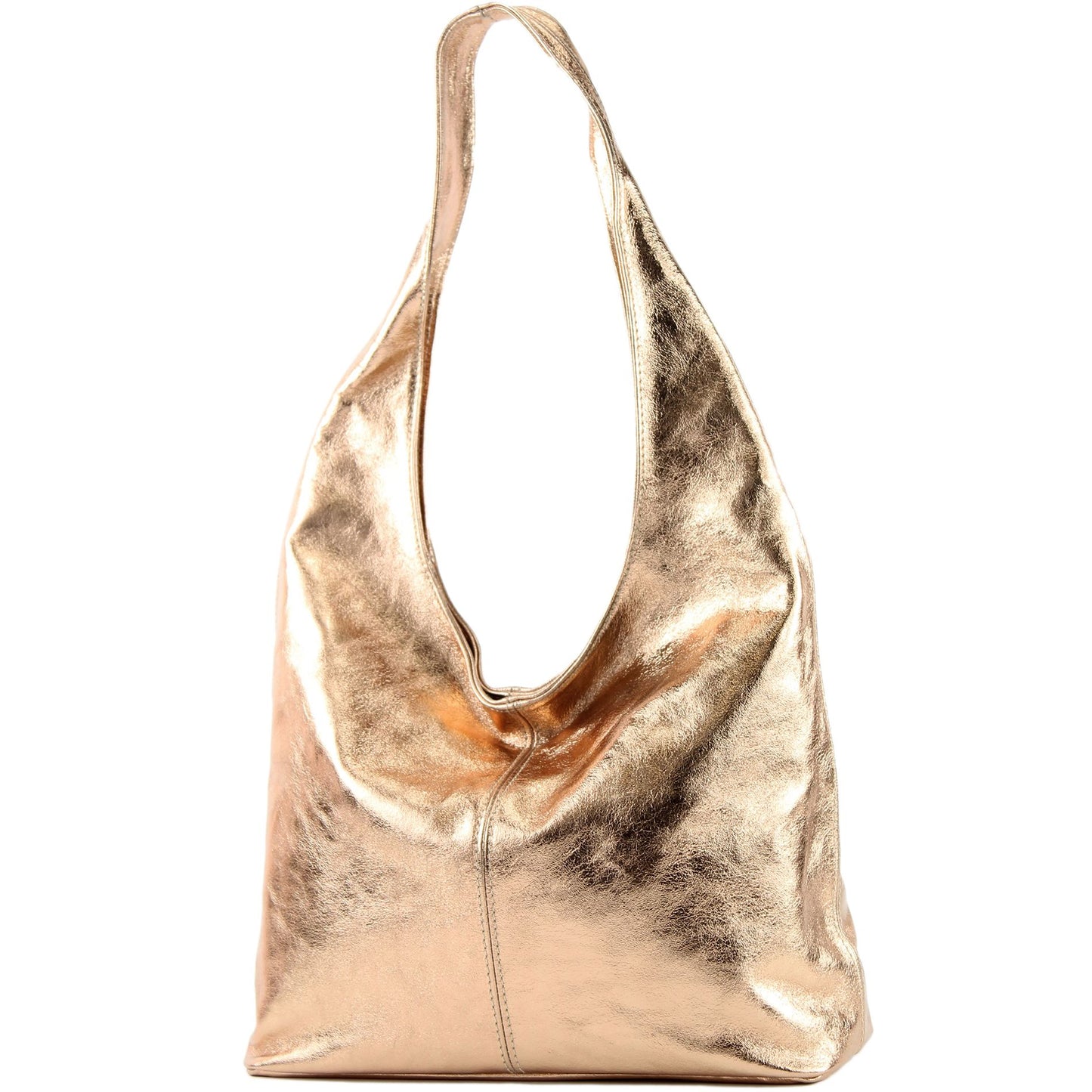 modamoda de T150 Damen Schultertasche Shopper Large aus Wildleder handmade in Italy