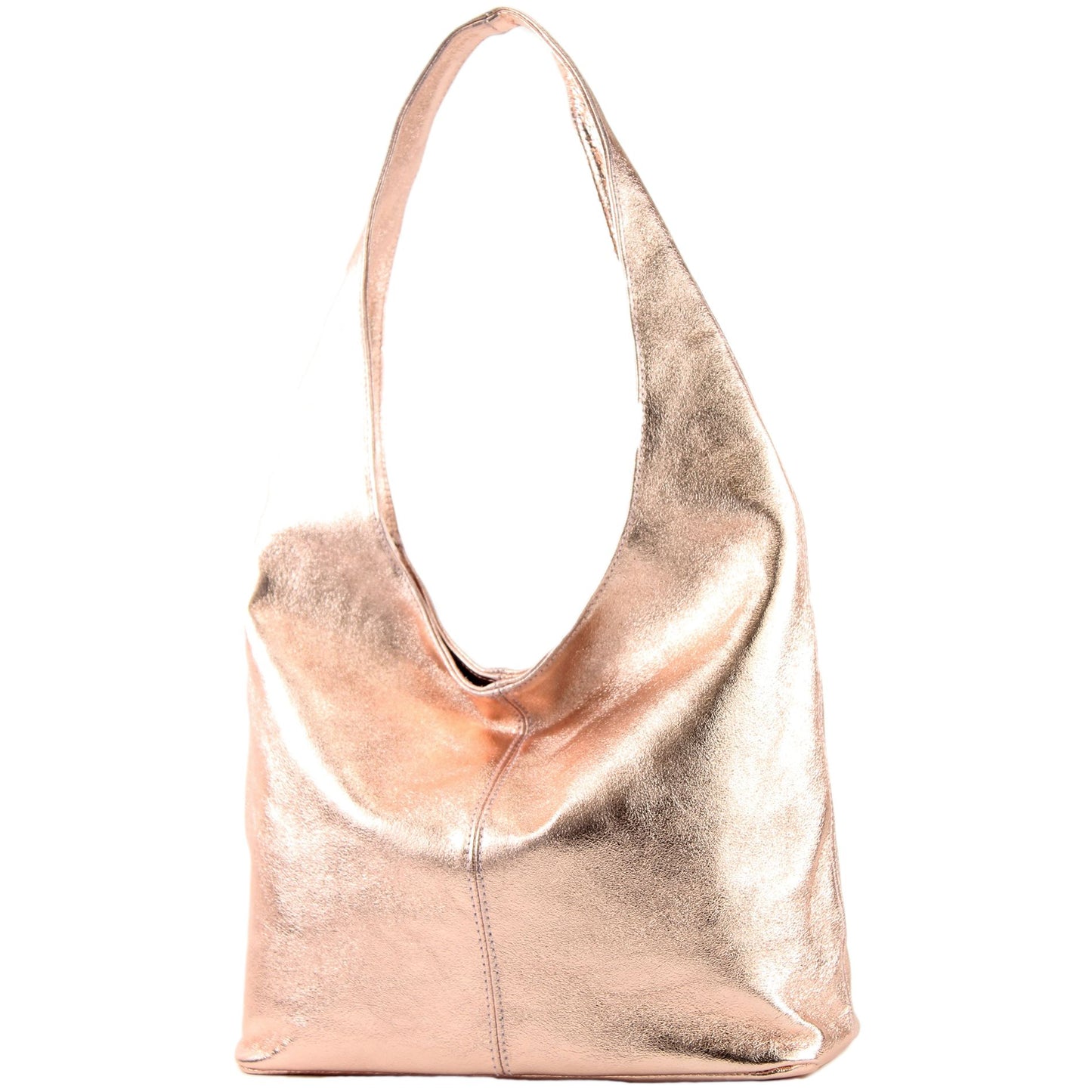 modamoda de T150 Damen Schultertasche Shopper Large aus Wildleder handmade in Italy