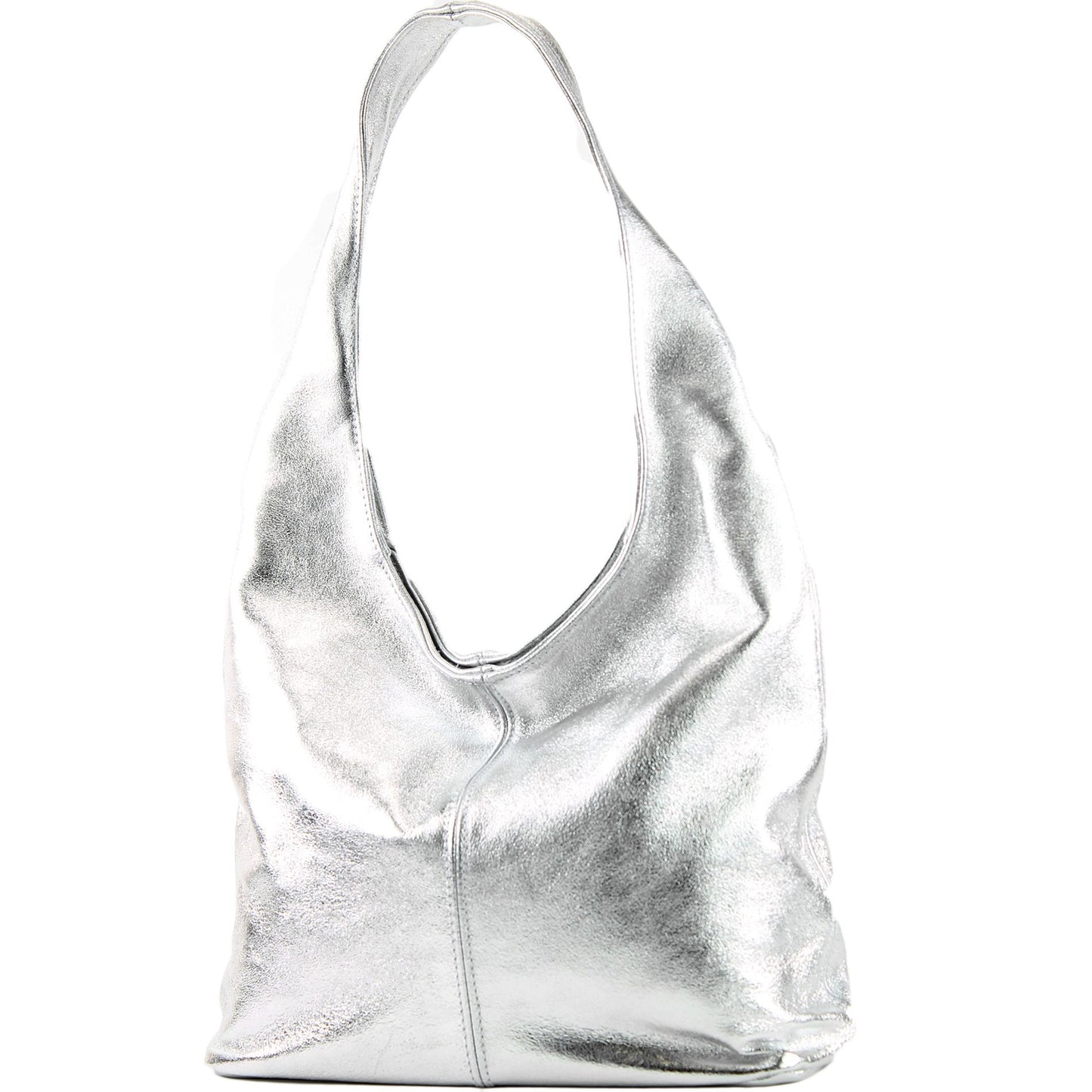 modamoda de T150 Damen Schultertasche Shopper Large aus Wildleder handmade in Italy