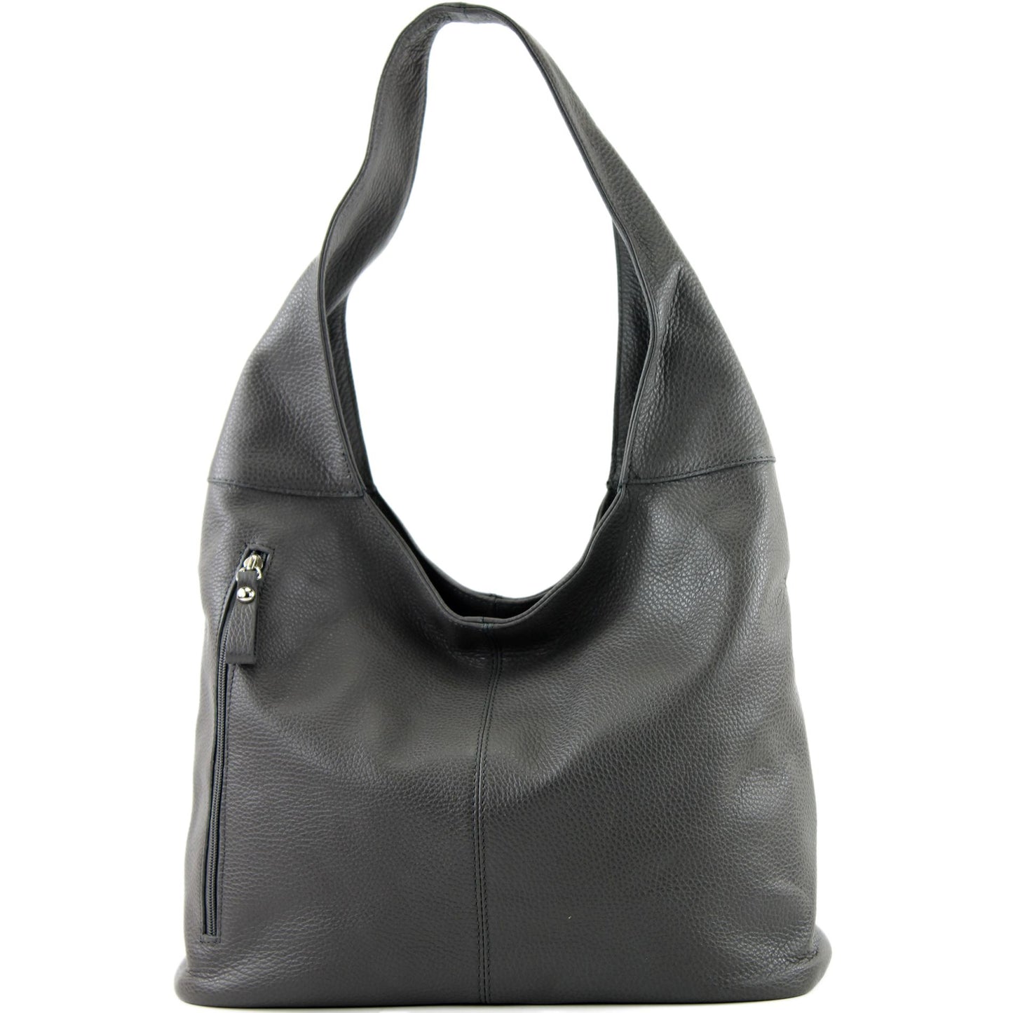 modamoda de T155 Damen Leder Shopper Schultertasche Large handmade in Italy