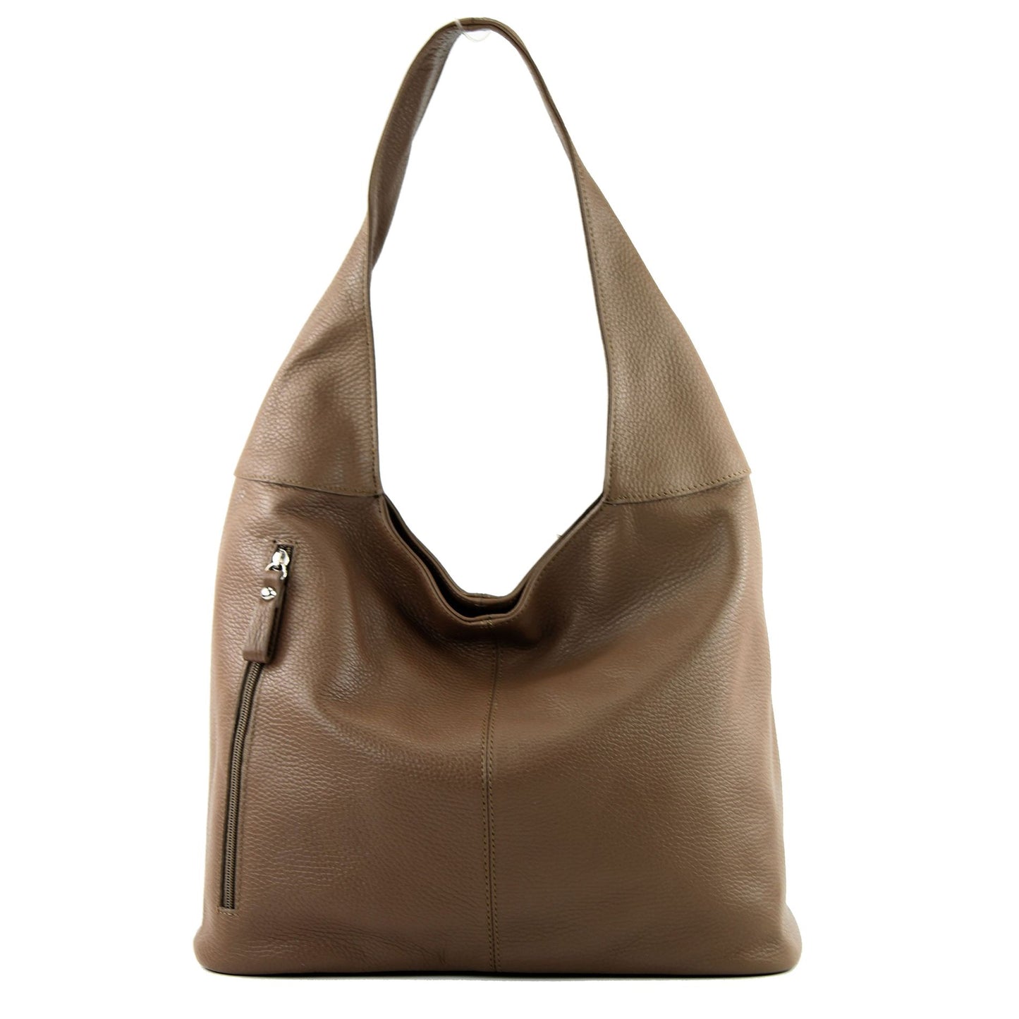 modamoda de T155 Damen Leder Shopper Schultertasche Large handmade in Italy