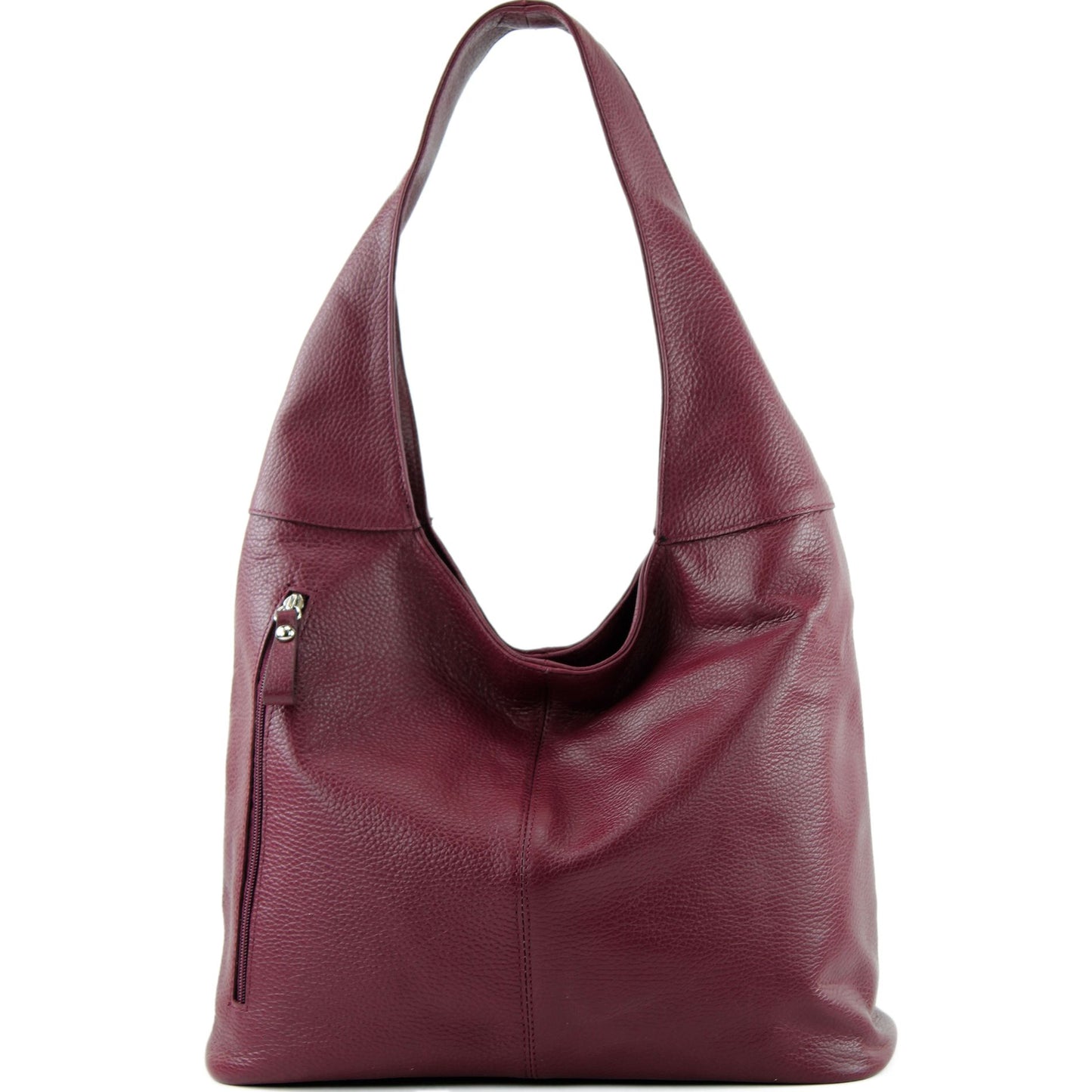 modamoda de T155 Damen Leder Shopper Schultertasche Large handmade in Italy