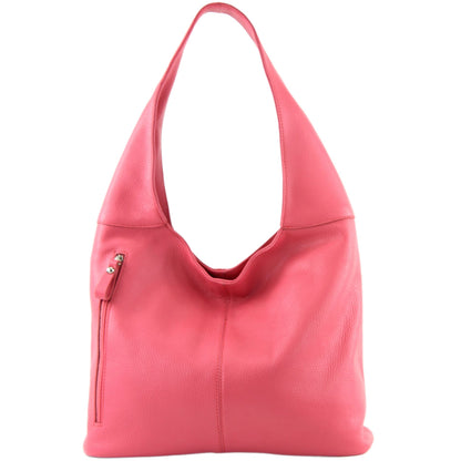 modamoda de T155 Damen Leder Shopper Schultertasche Large handmade in Italy
