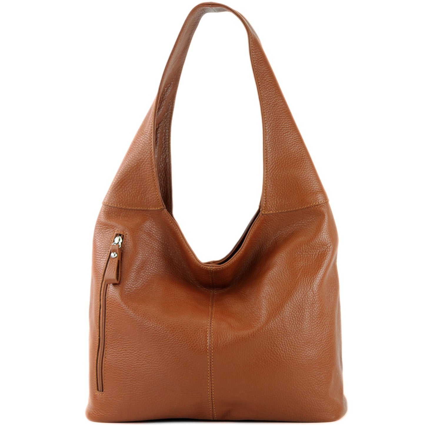 modamoda de T155 Damen Leder Shopper Schultertasche Large handmade in Italy