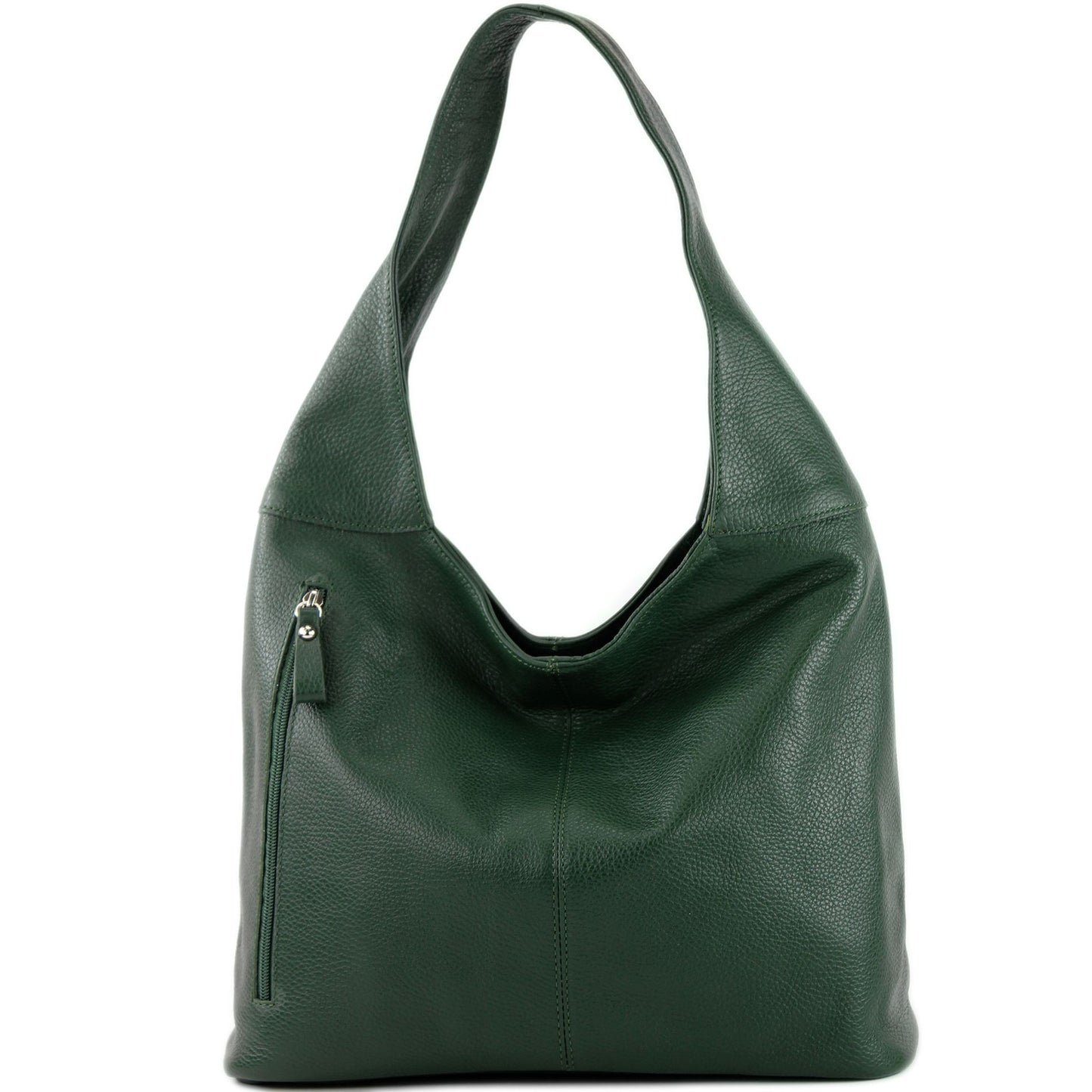 modamoda de T155 Damen Leder Shopper Schultertasche Large handmade in Italy