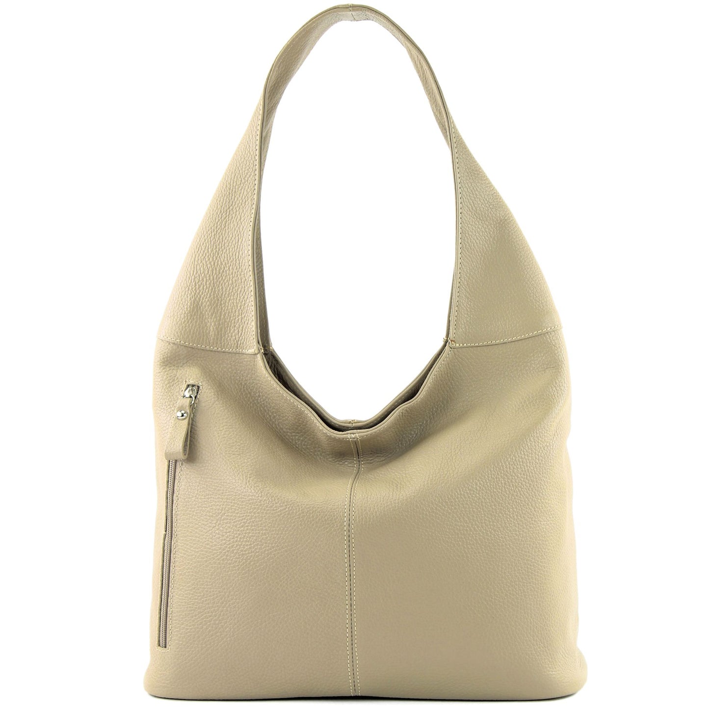 modamoda de T155 Damen Leder Shopper Schultertasche Large handmade in Italy