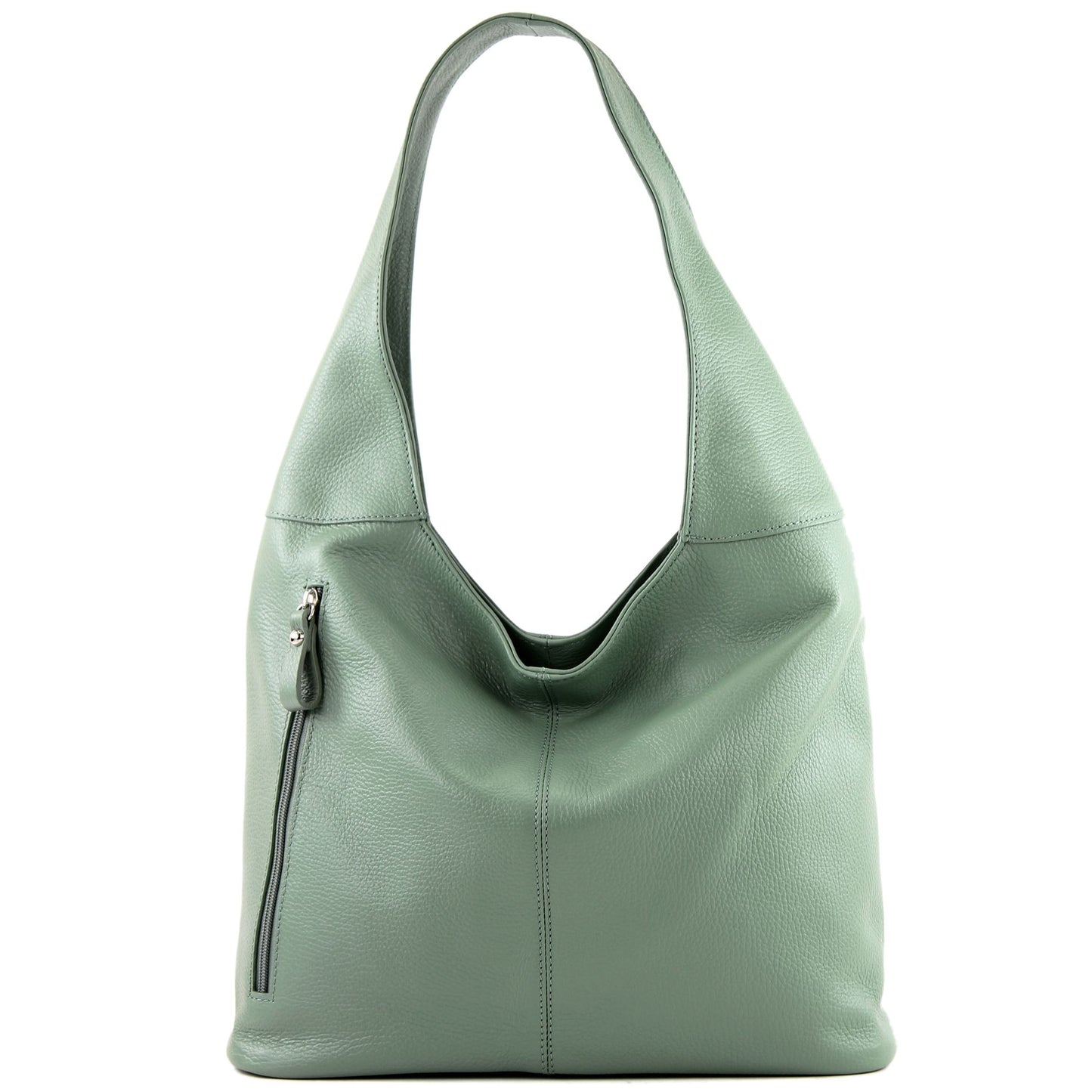 modamoda de T155 Damen Leder Shopper Schultertasche Large handmade in Italy