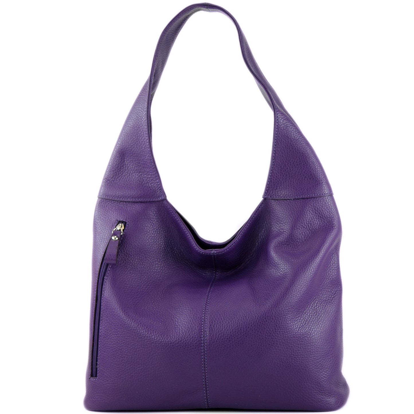 modamoda de T155 Damen Leder Shopper Schultertasche Large handmade in Italy
