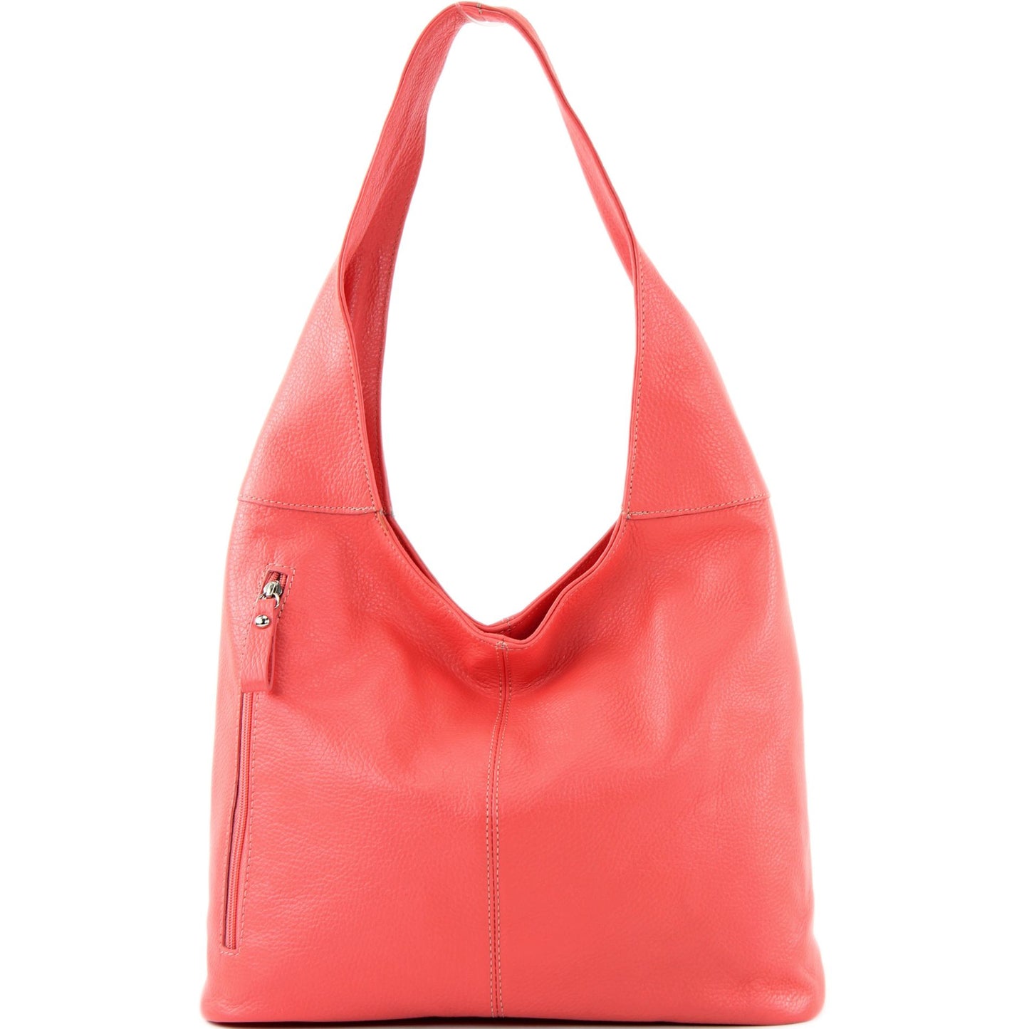 modamoda de T155 Damen Leder Shopper Schultertasche Large handmade in Italy