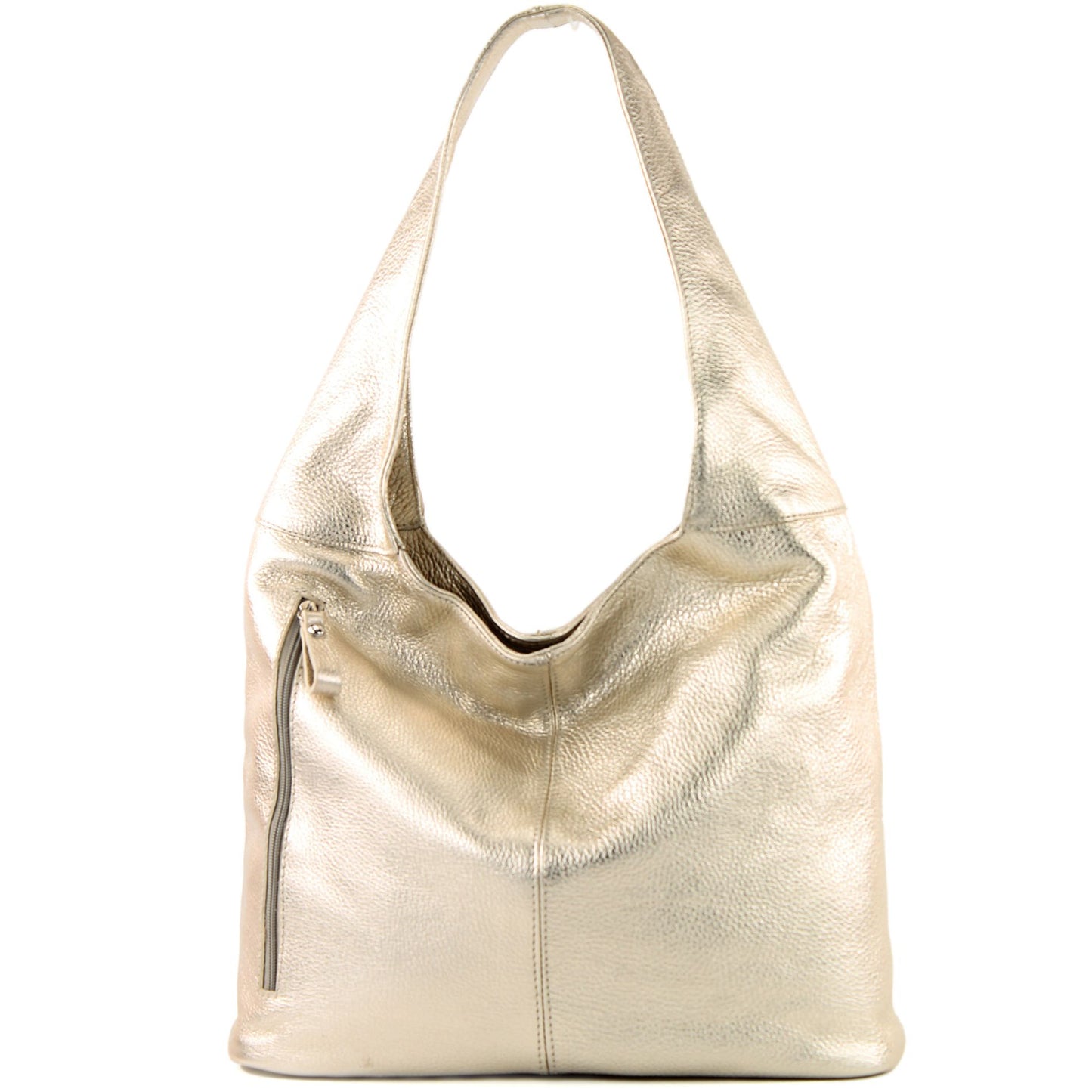 modamoda de T155 Damen Leder Shopper Schultertasche Large handmade in Italy