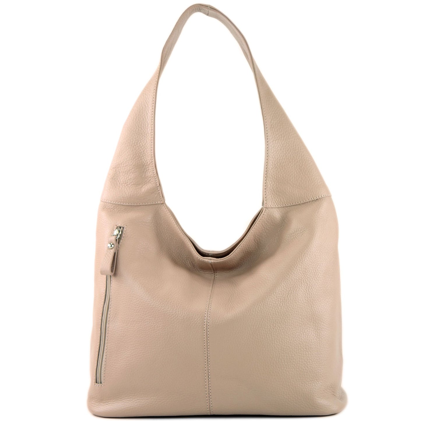 modamoda de T155 Damen Leder Shopper Schultertasche Large handmade in Italy
