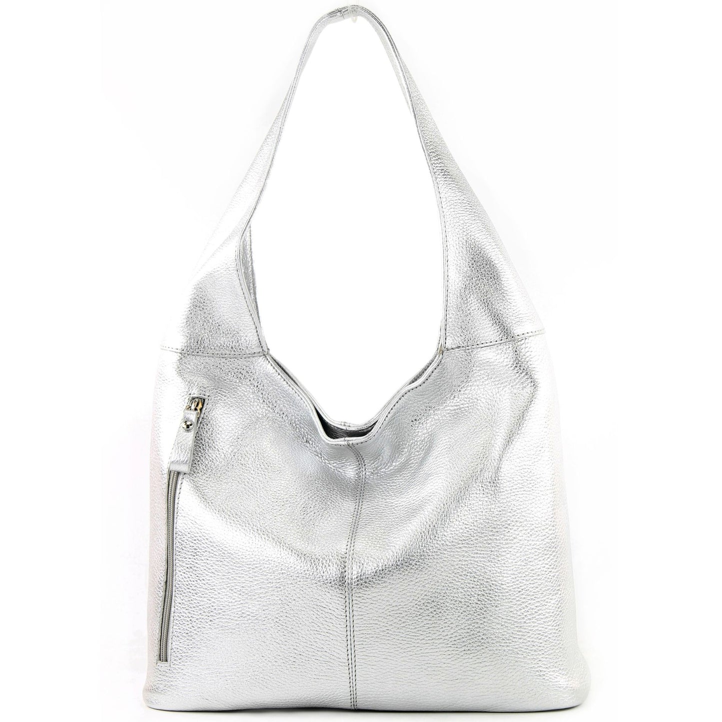 modamoda de T155 Damen Leder Shopper Schultertasche Large handmade in Italy