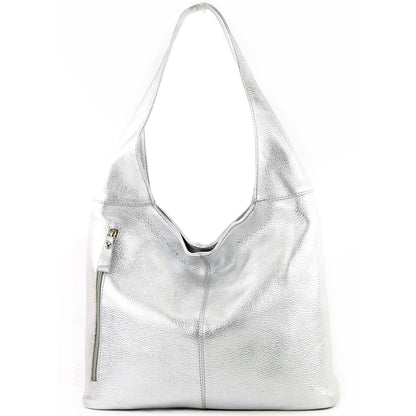modamoda de T155 Damen Leder Shopper Schultertasche Large handmade in Italy
