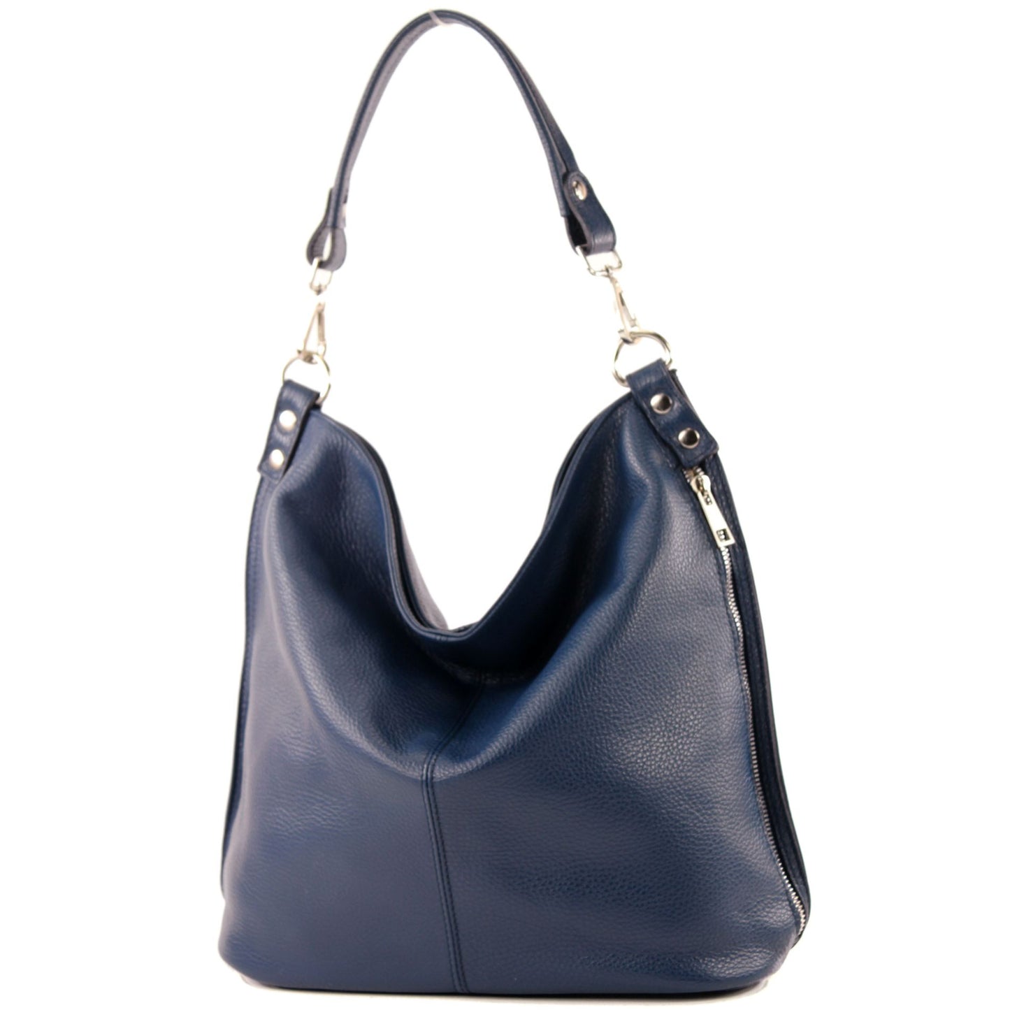 modamoda de - T177 -  ital. Damen Schultertasche aus Leder