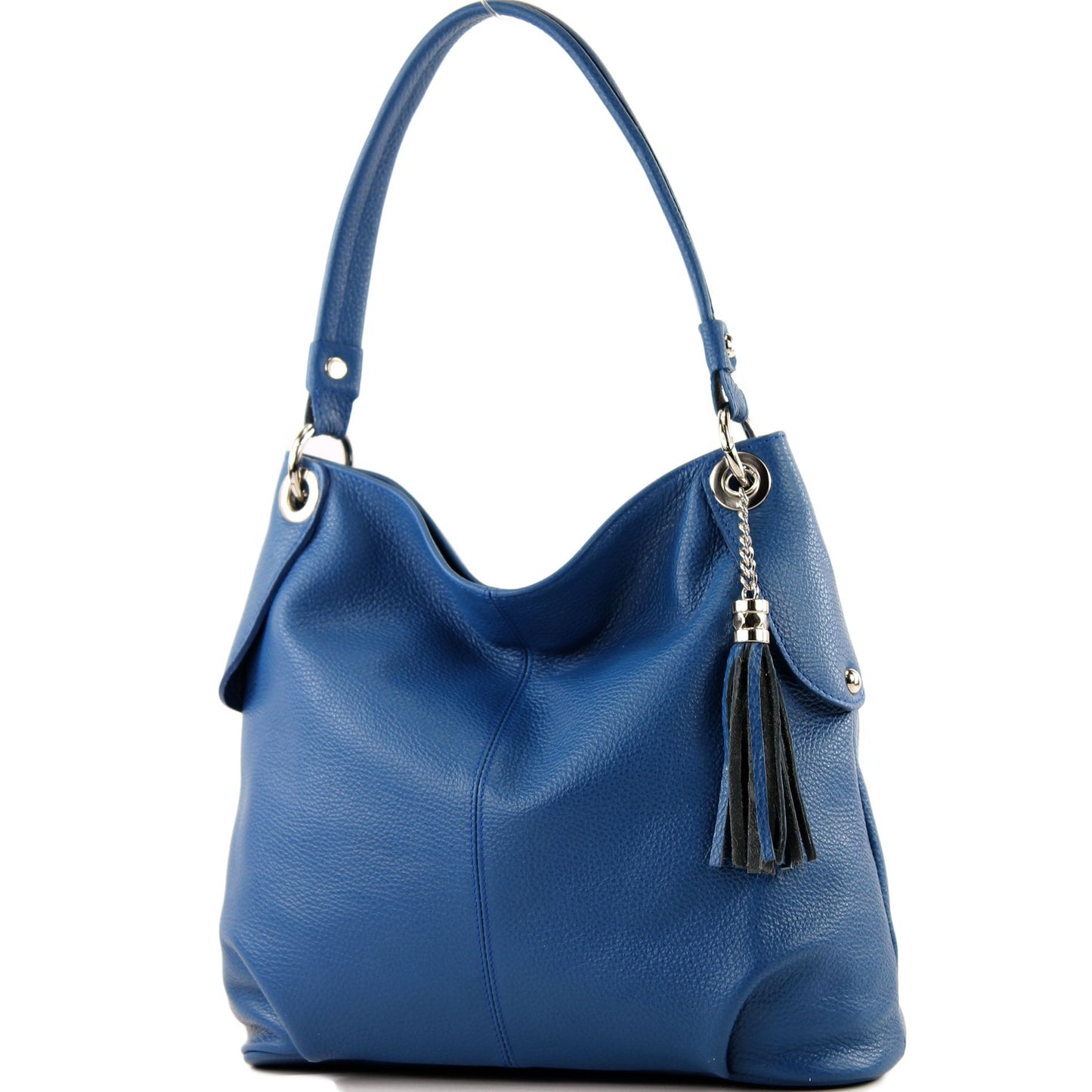 modamoda de T185 Damen Leder Schultertasche Handtasche handmade in Italy